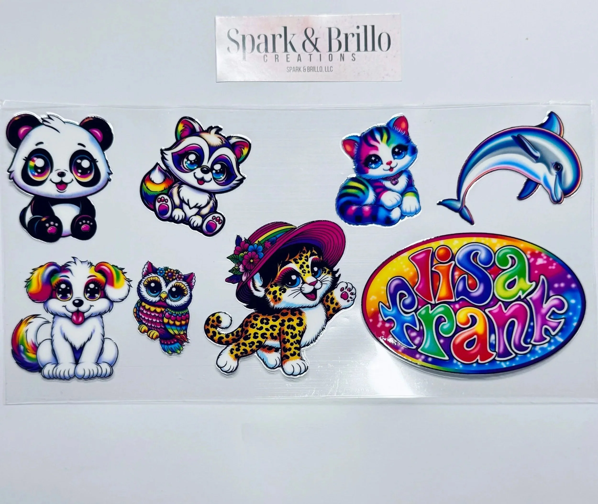 Lisa Frank -  16 OZ  UV DTF Wrap