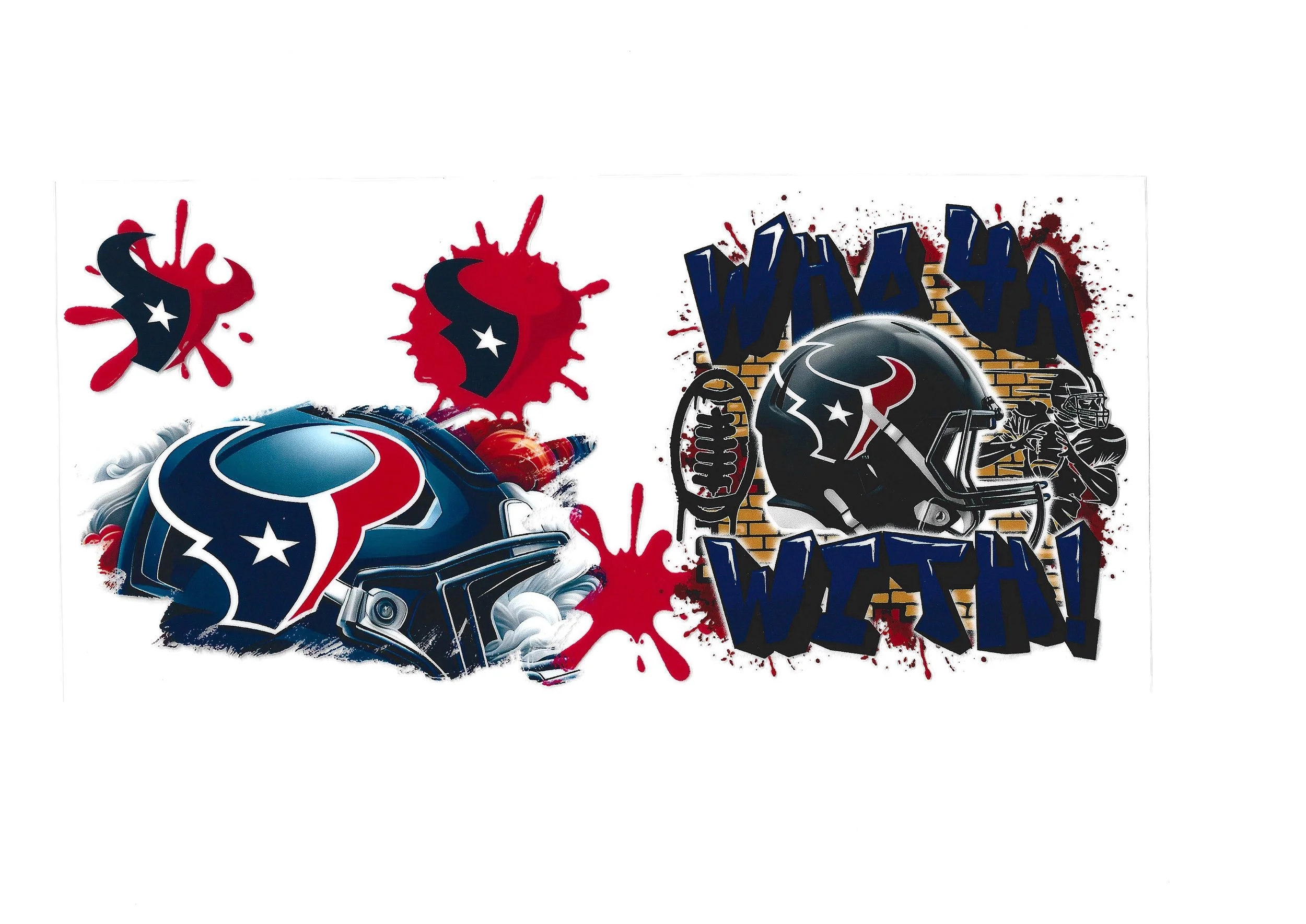 Football 32 Teams - 16 OZ Wraps (SET ONLY, not Sold Individually)