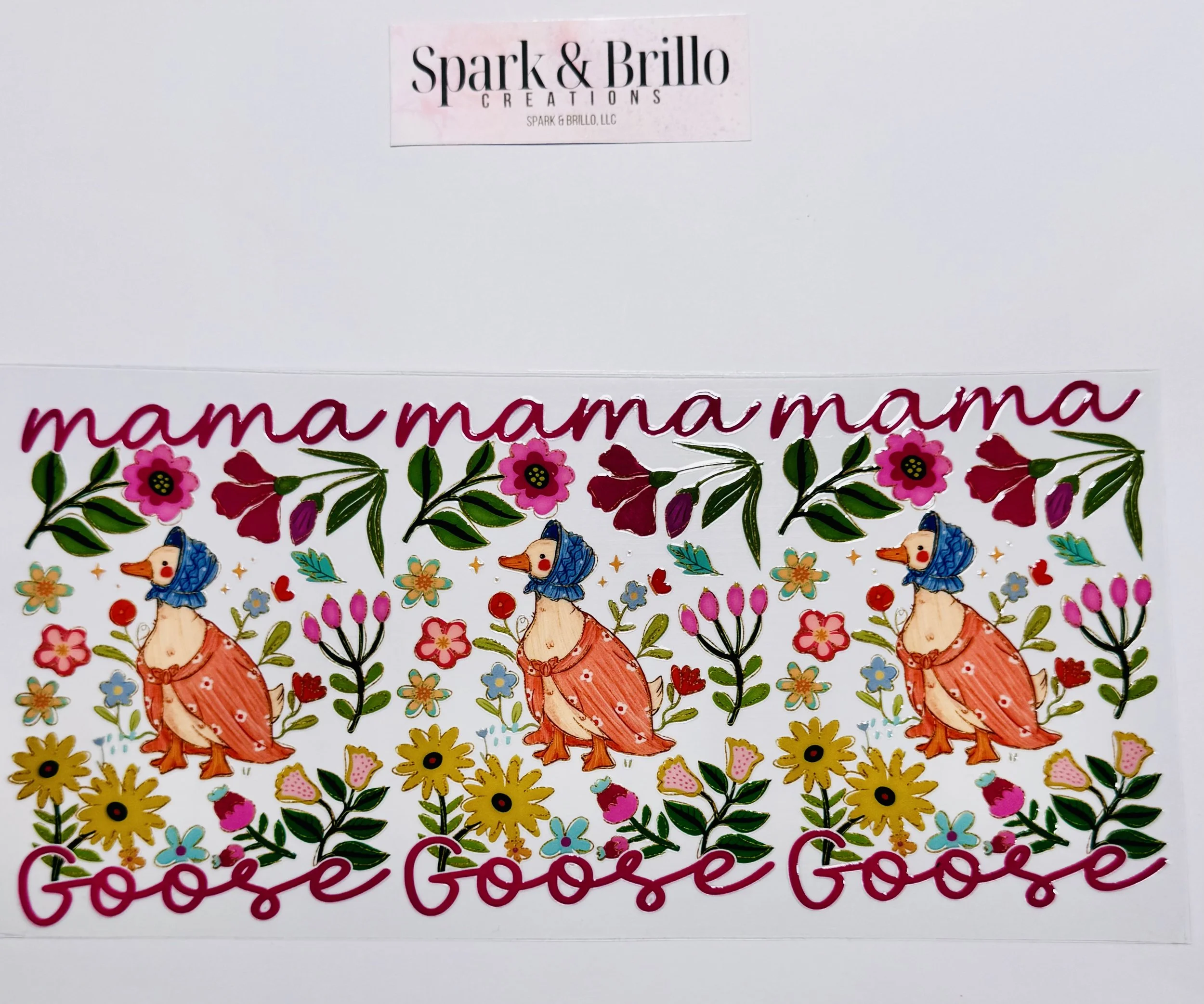 Mama -  16 OZ  UV DTF Wraps