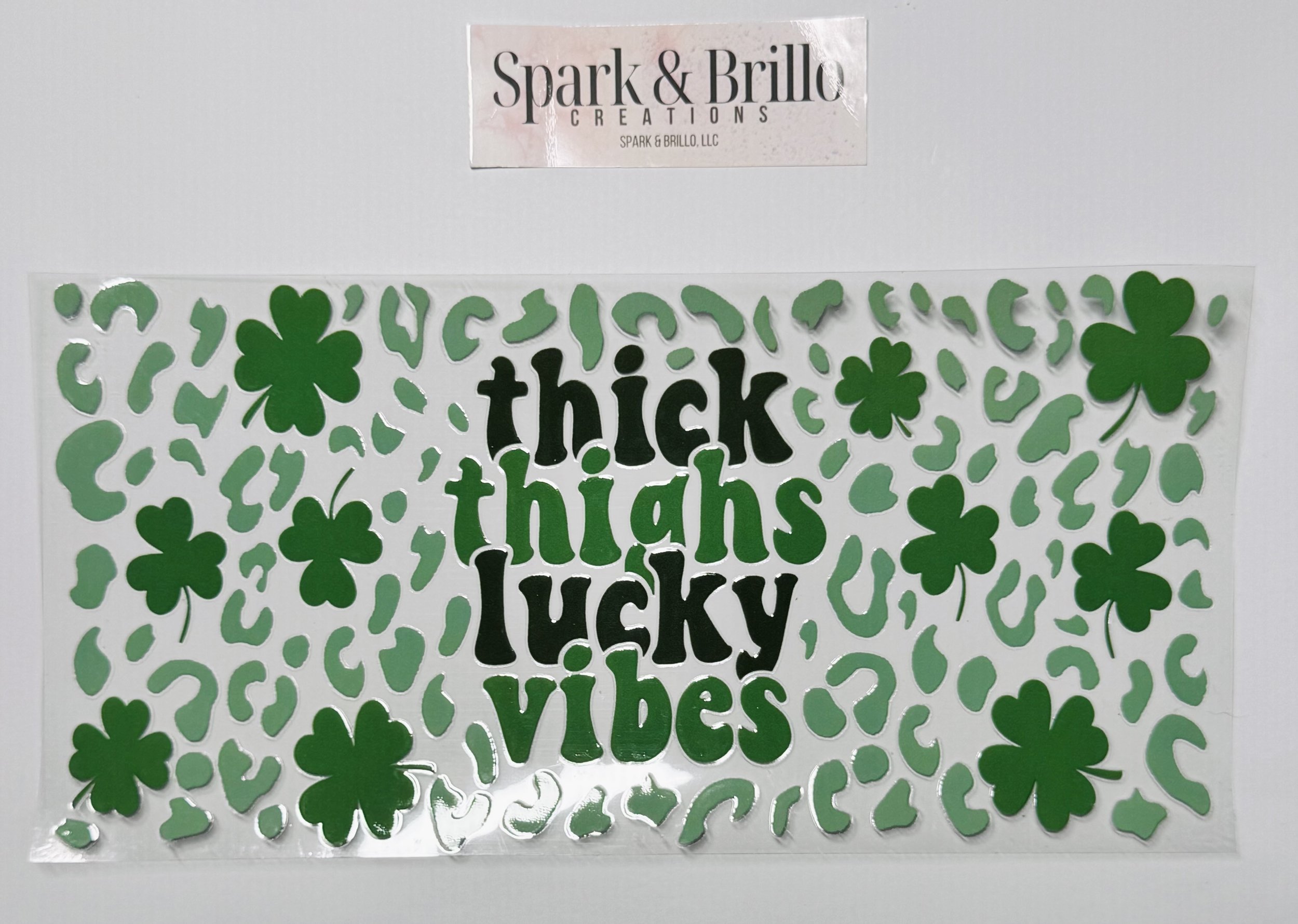 St. Patrick's Day -  16 OZ  UV DTF Wraps