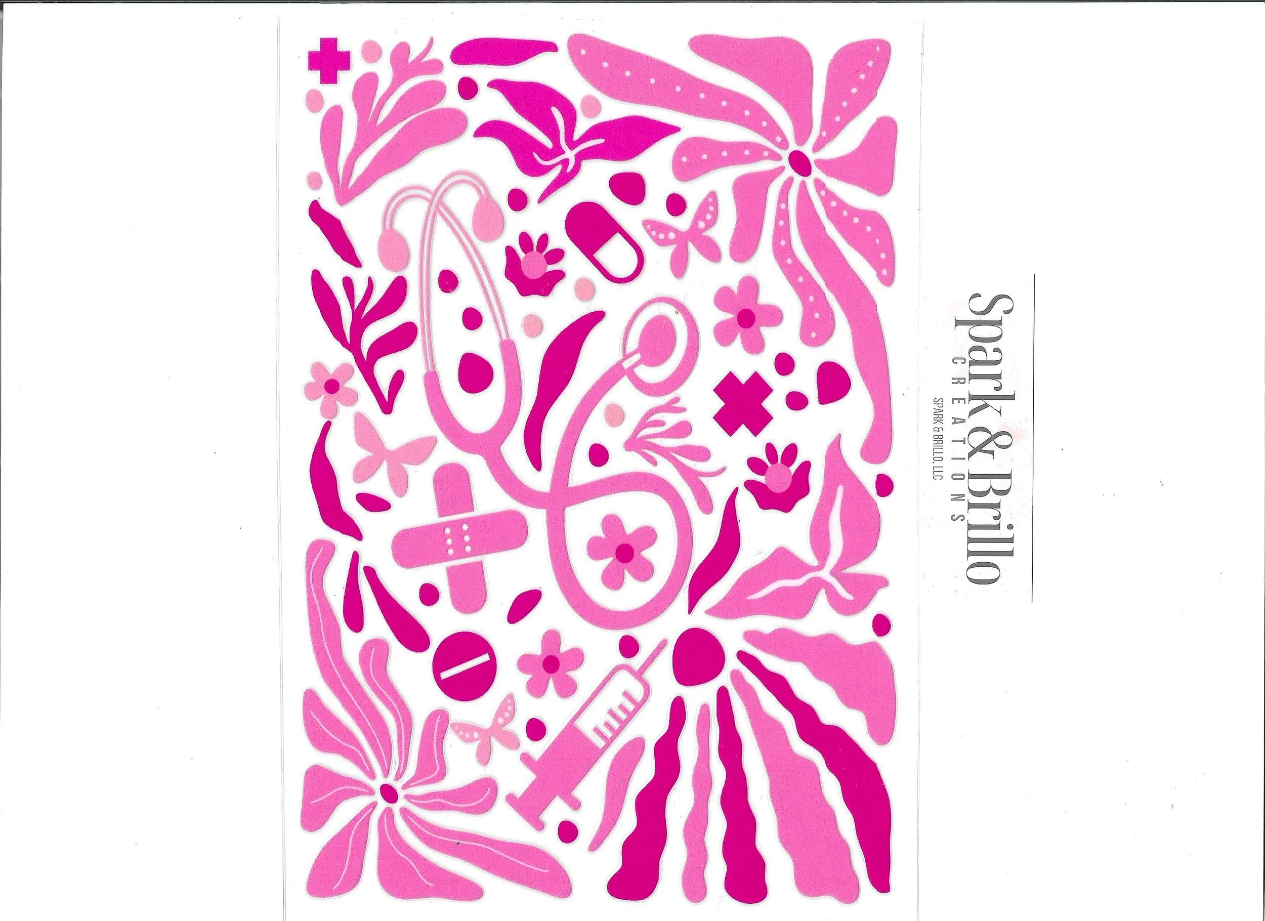 Nurse -  A5 Notebooks UV DTF Transfers