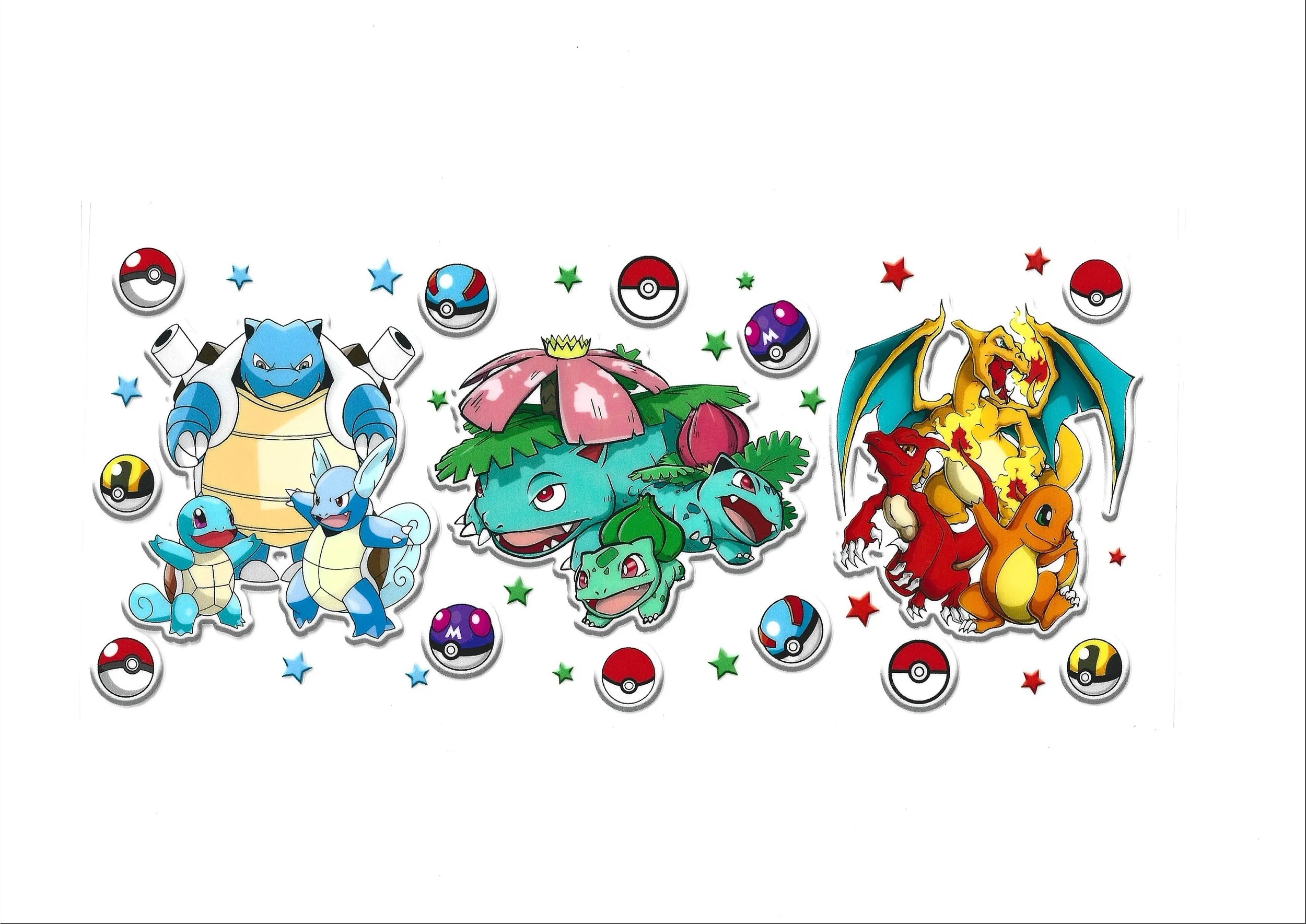 Pokemon- 16 OZ Wraps