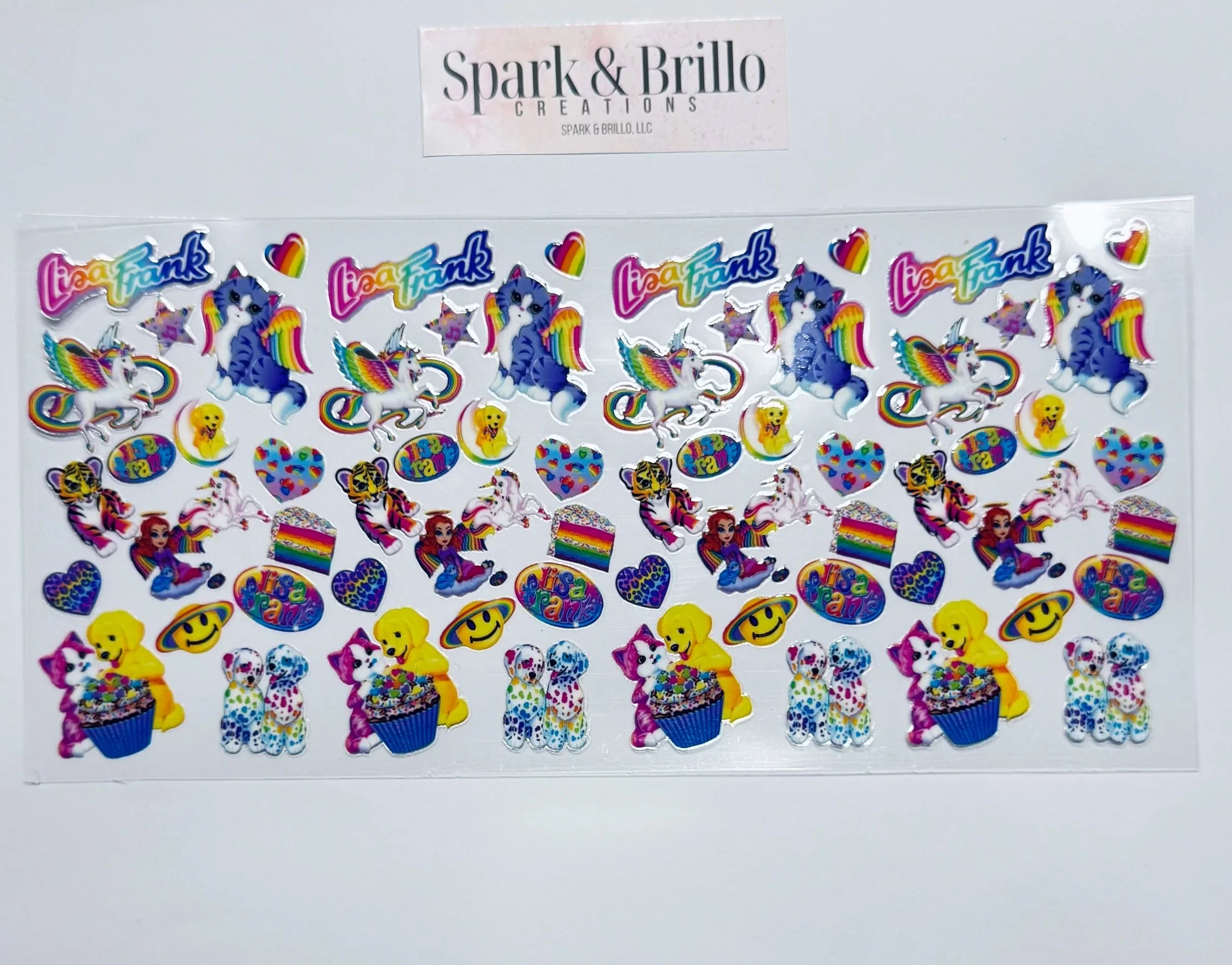 Lisa Frank -  16 OZ  UV DTF Wrap