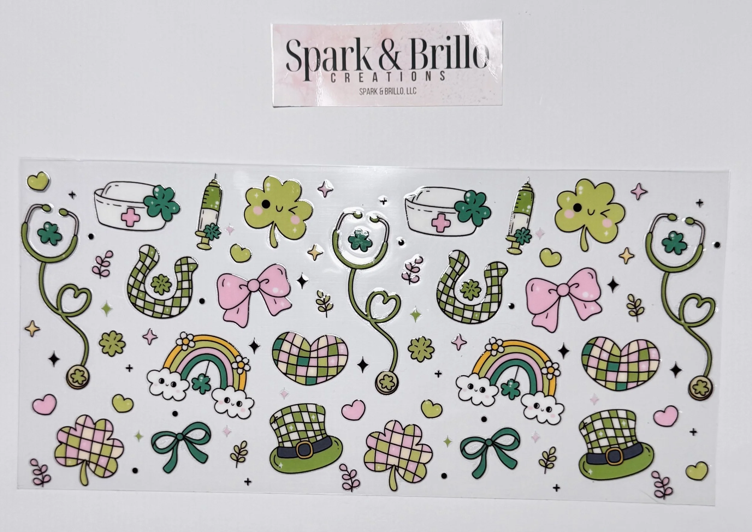 St. Patrick's Day -  16 OZ  UV DTF Wraps