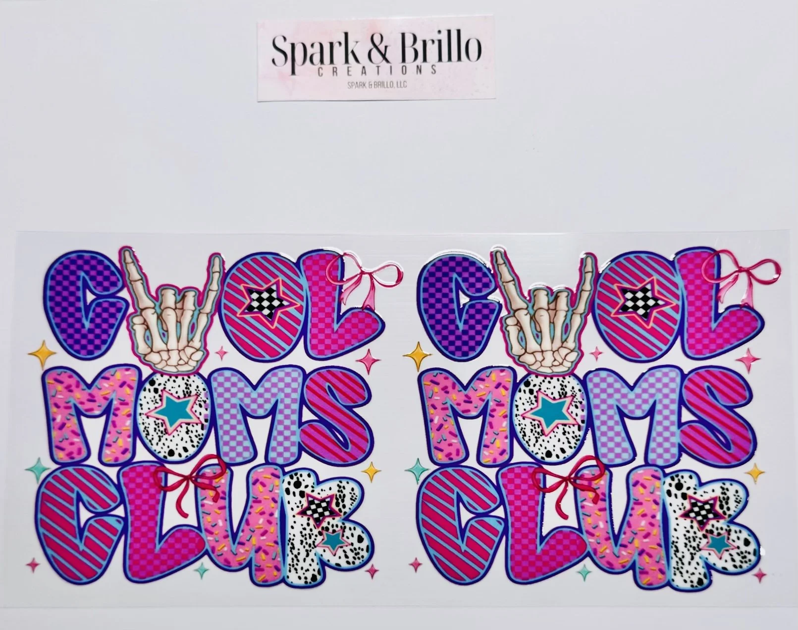 Mama -  16 OZ  UV DTF Wraps