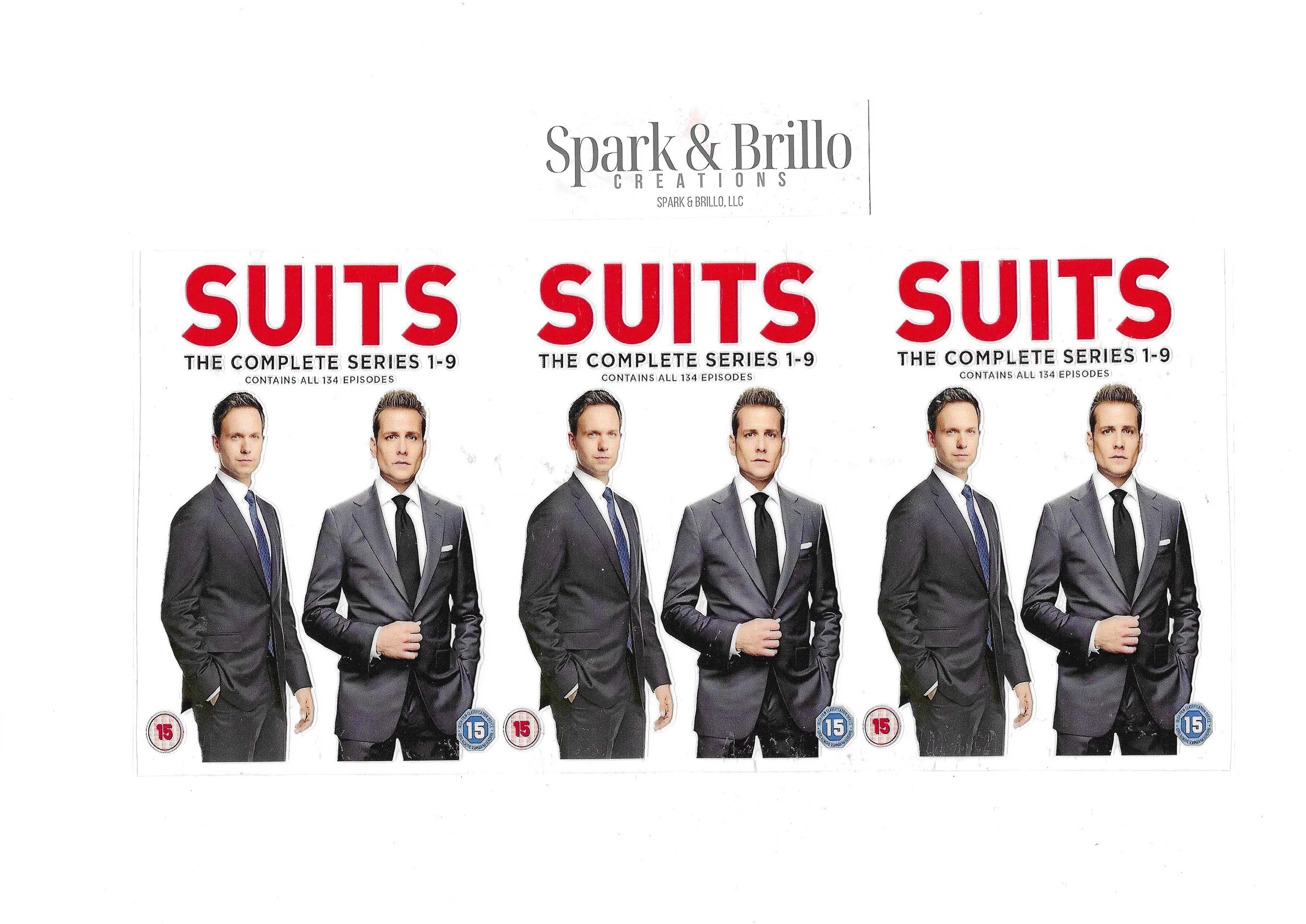 Suits - 16 oz UV DTF Wraps