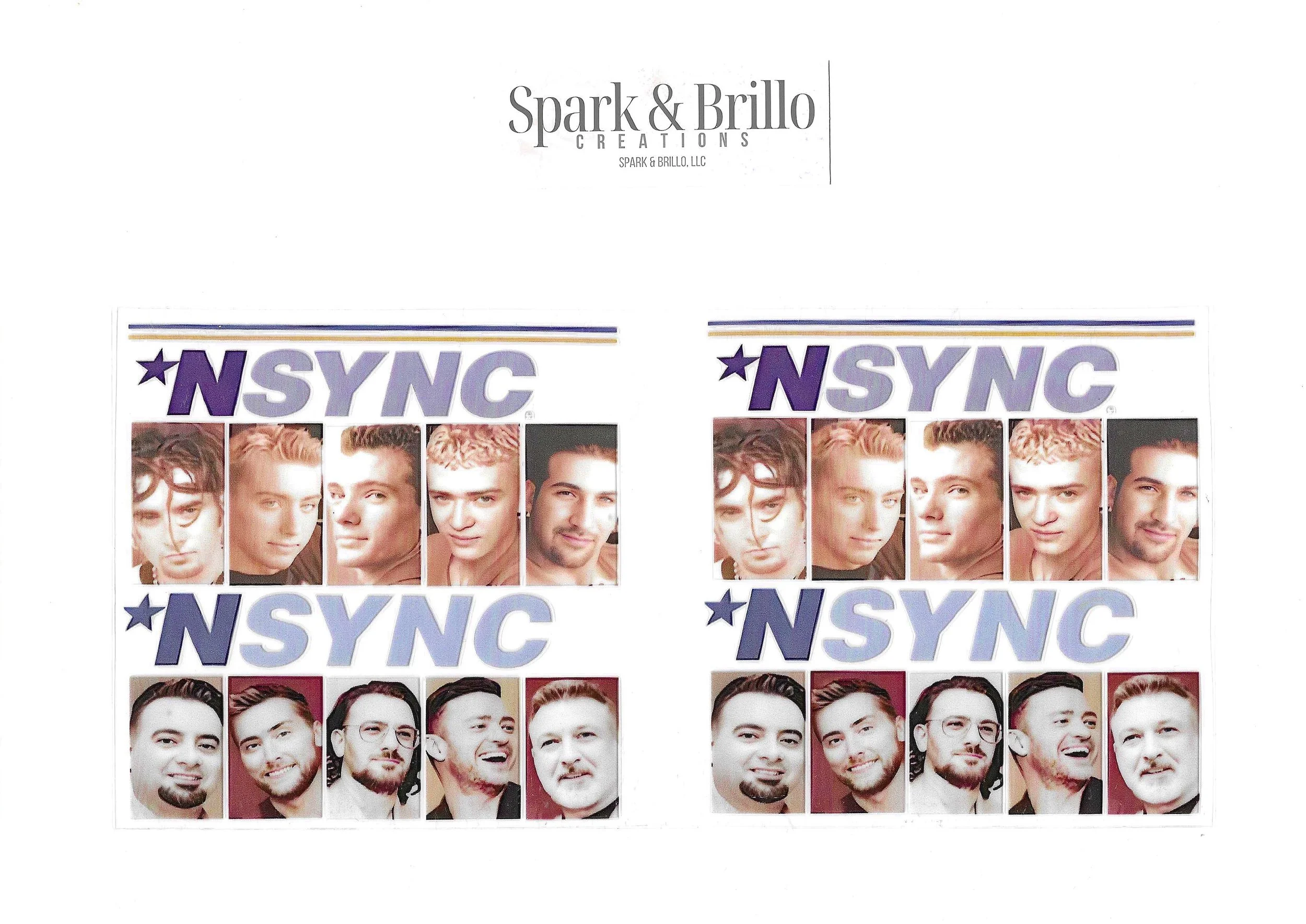 Music: NSYNC | Justin T - 16 oz UV DTF Wraps