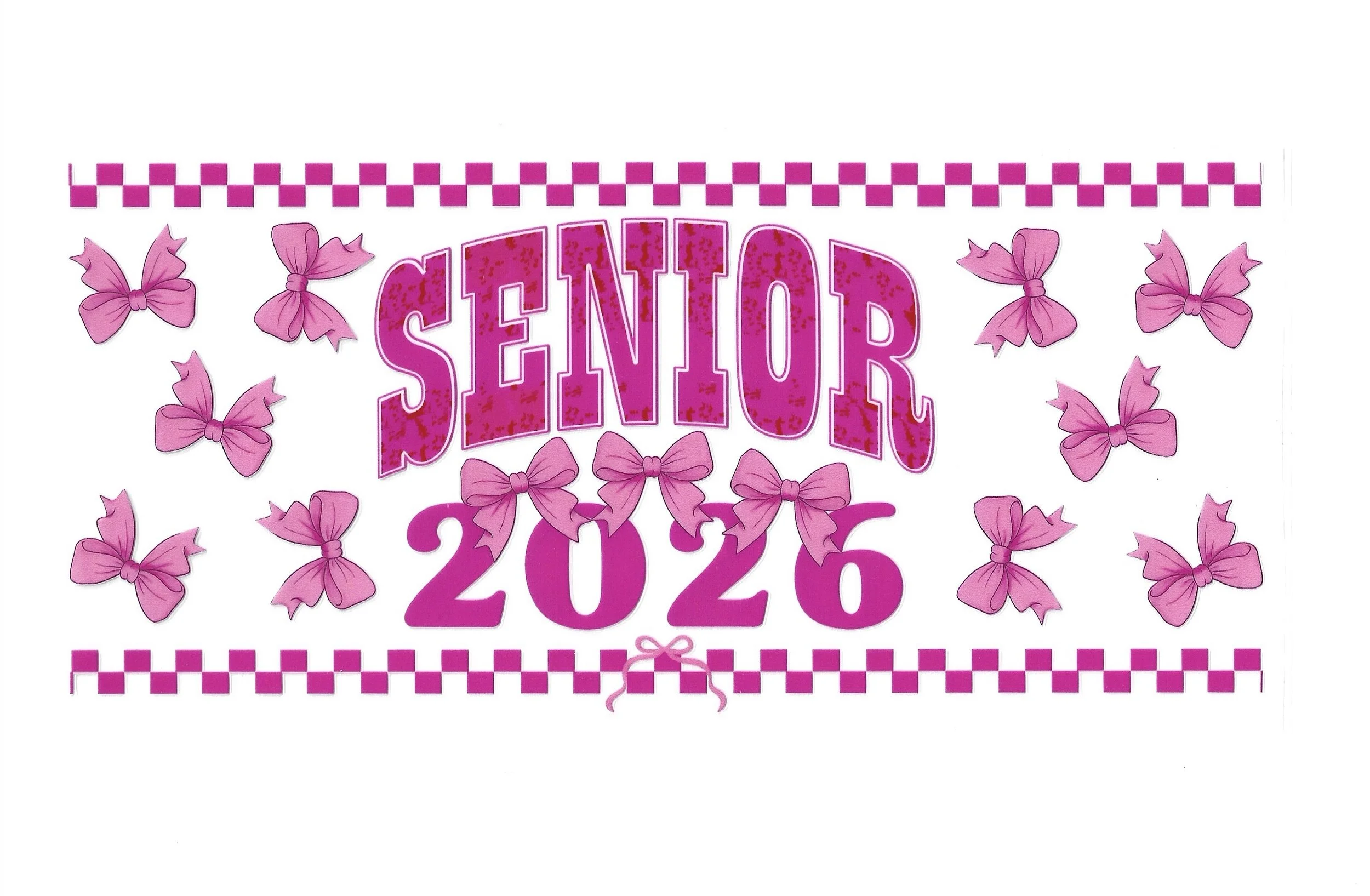 Senior -  16 OZ  UV DTF Wraps