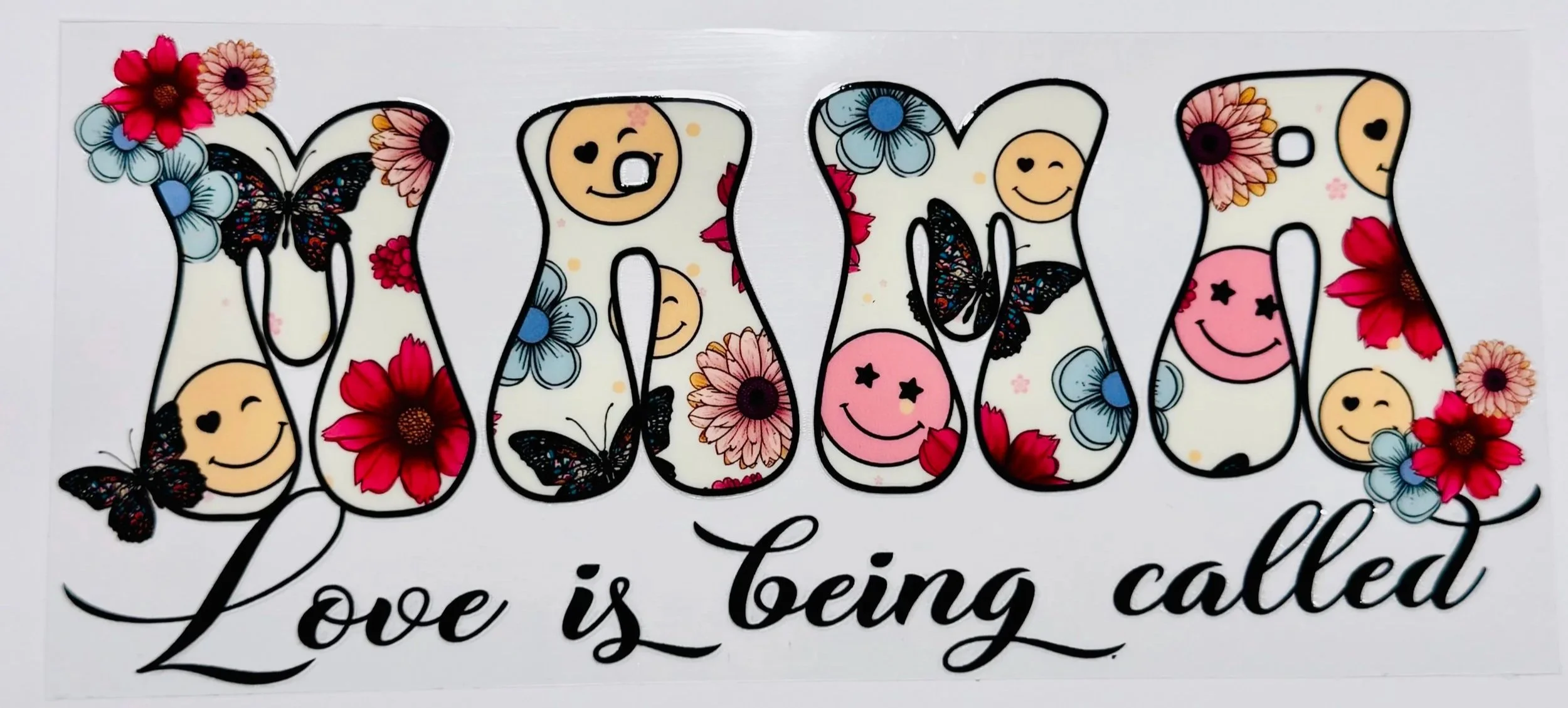 Mama -  16 OZ  UV DTF Wraps