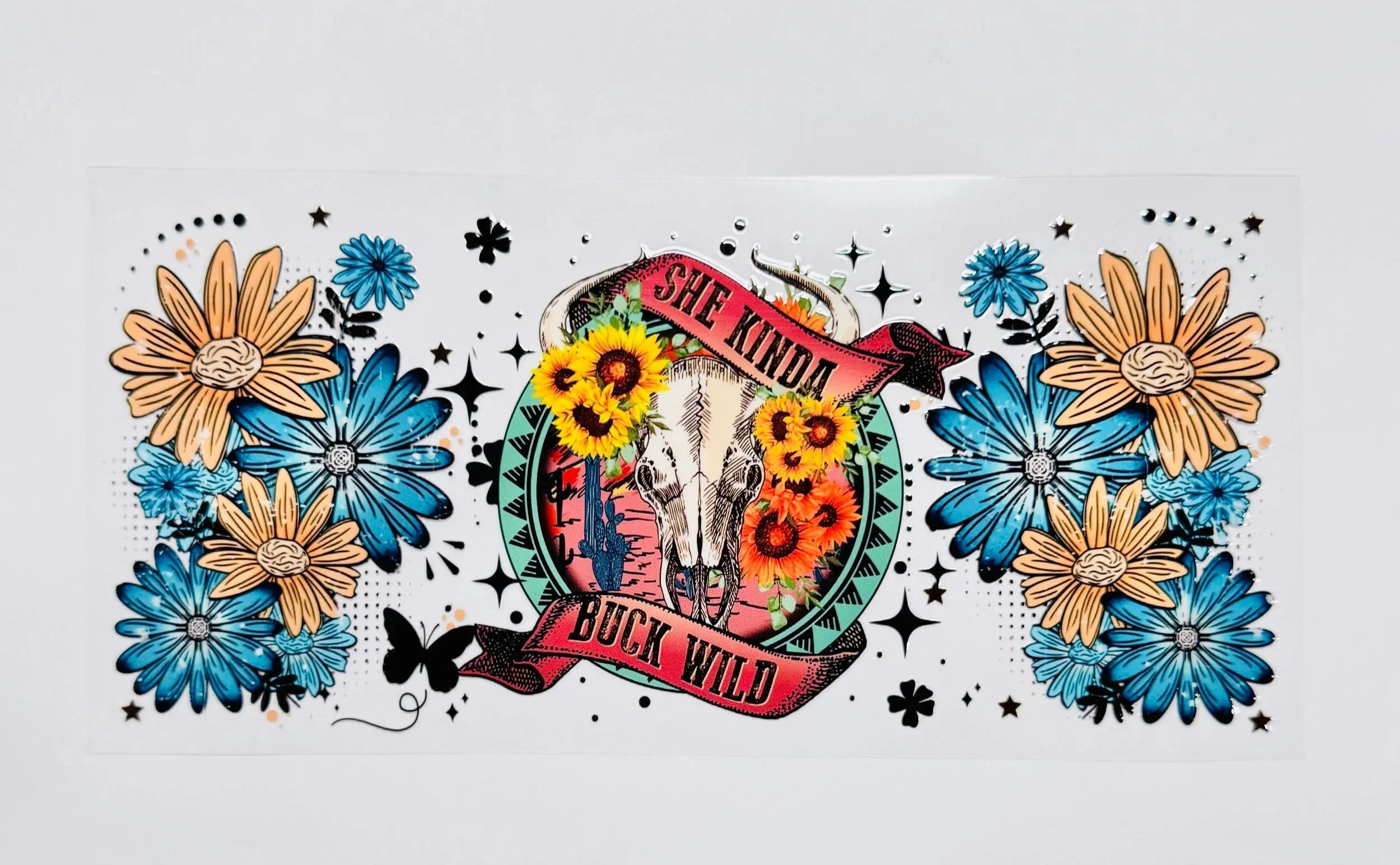 Western -  16 OZ  UV DTF Wraps