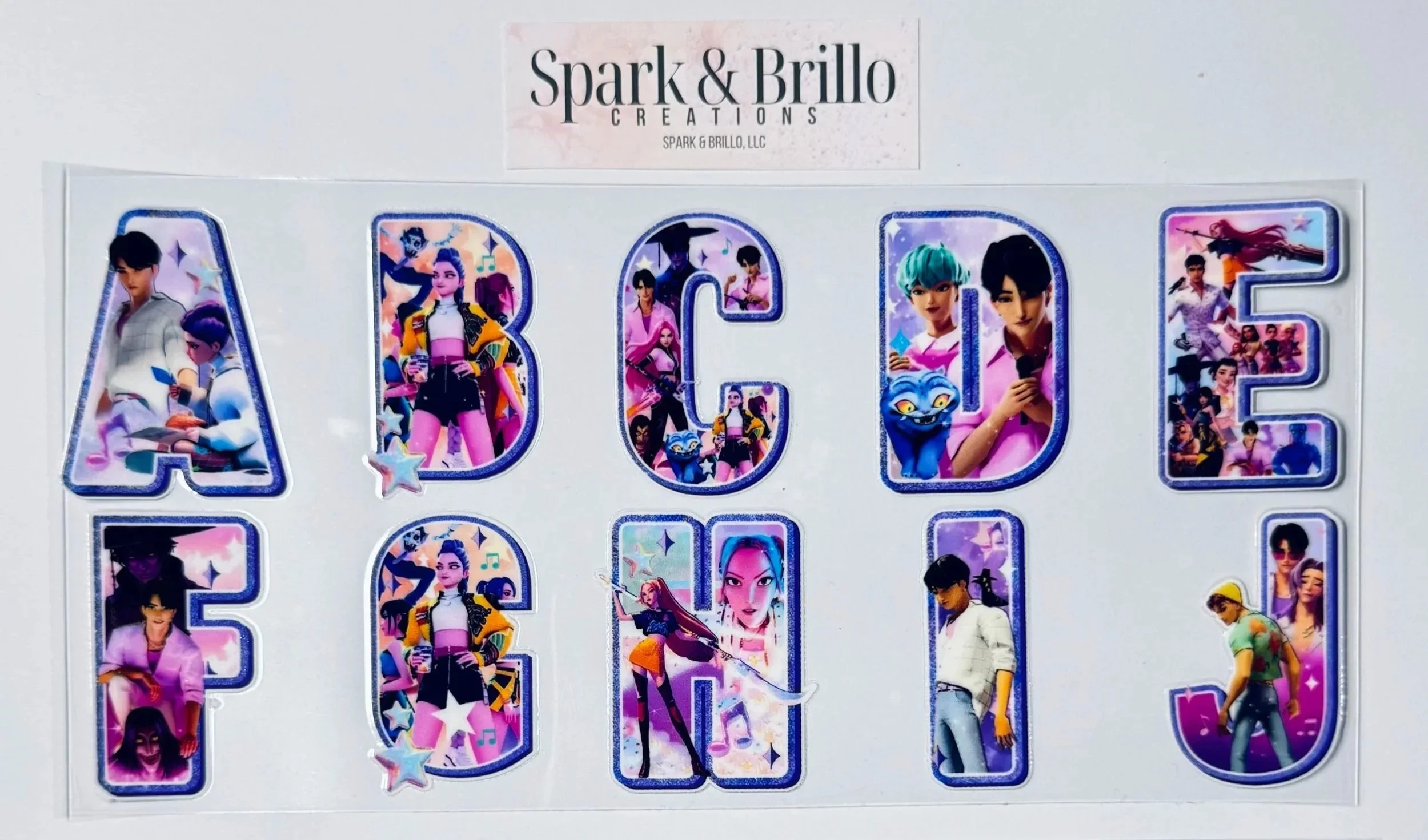 K-Pop Huntrx - 16 OZ Wraps (SET ONLY, not Sold Individually)