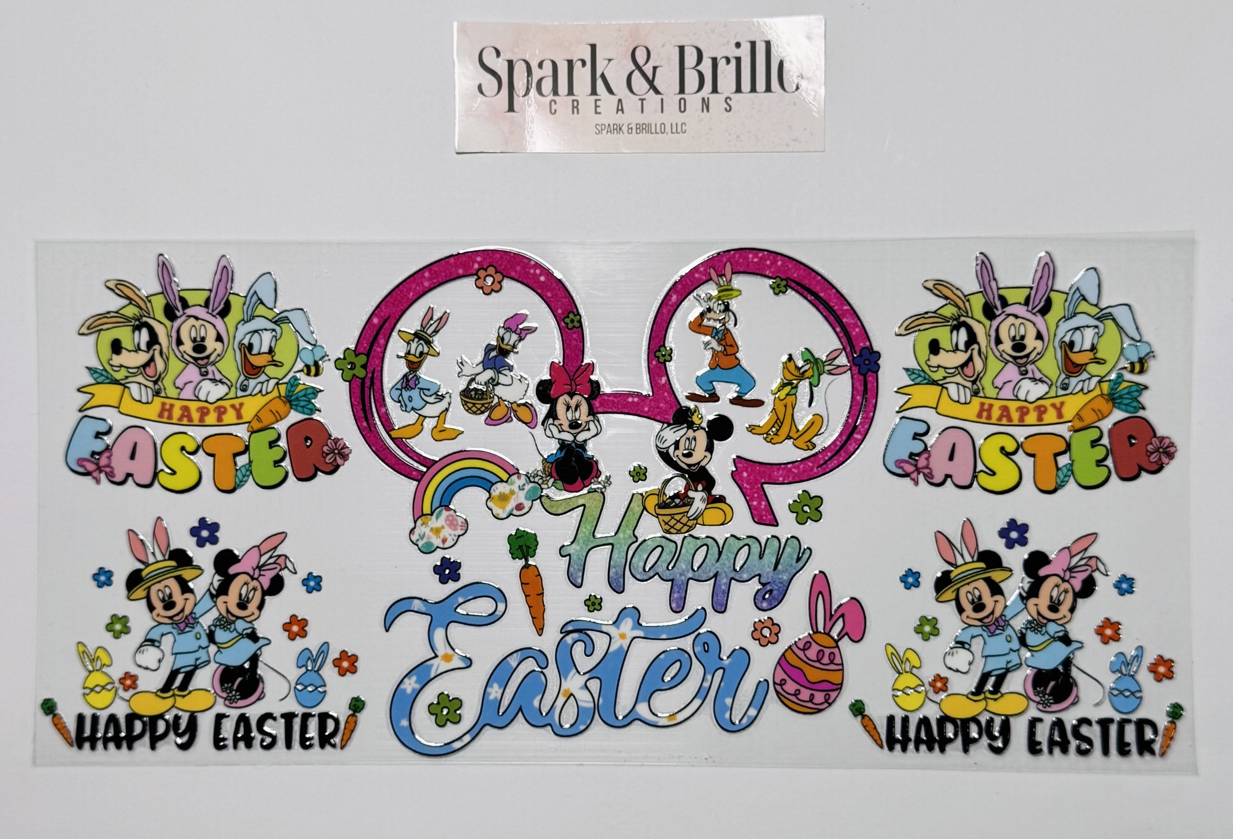 Easter -  16 OZ  UV DTF Wraps