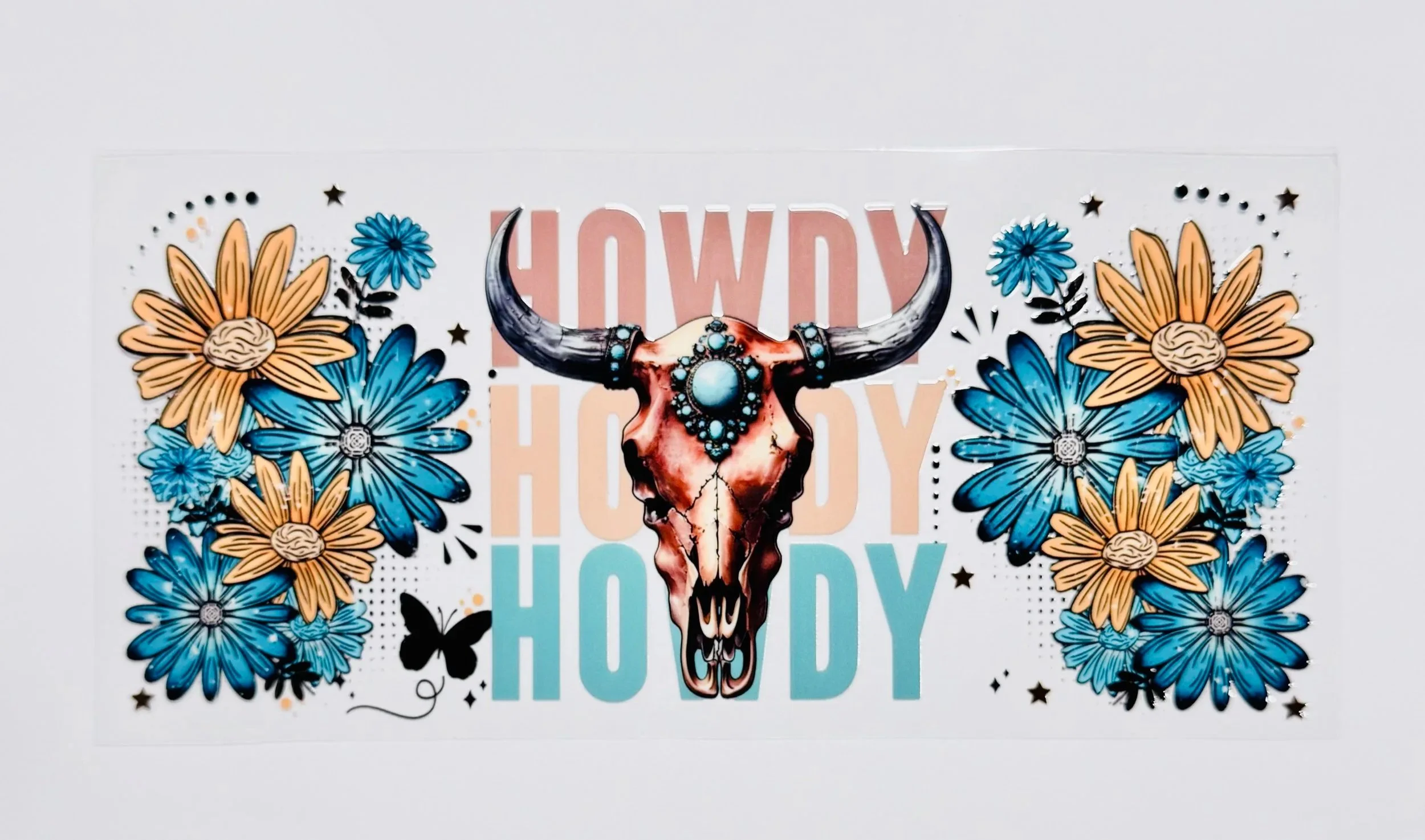 Western -  16 OZ  UV DTF Wrap