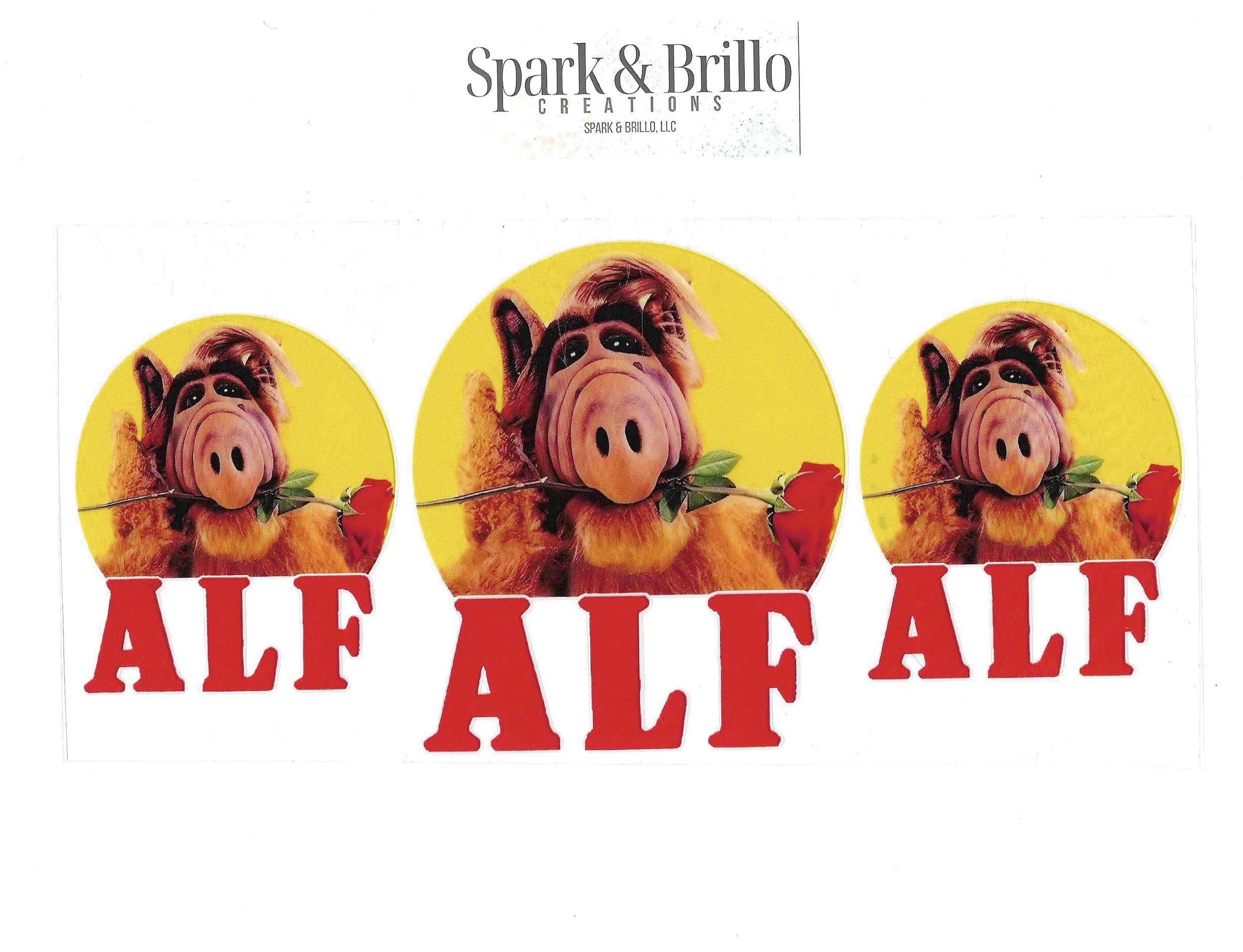 Sparkling New | Alf - 16 oz UV DTF Wraps