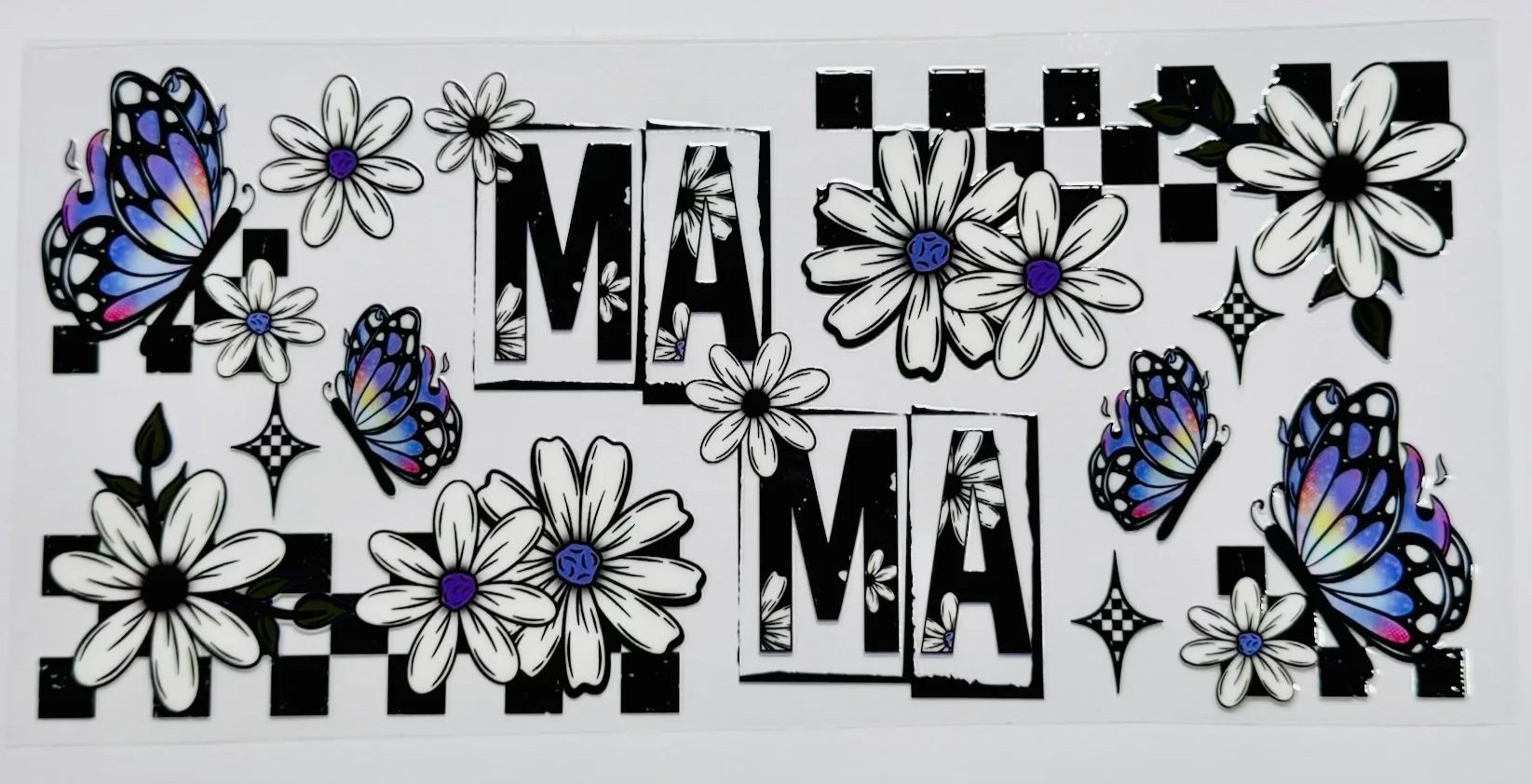 Mama -  16 OZ  UV DTF Wraps