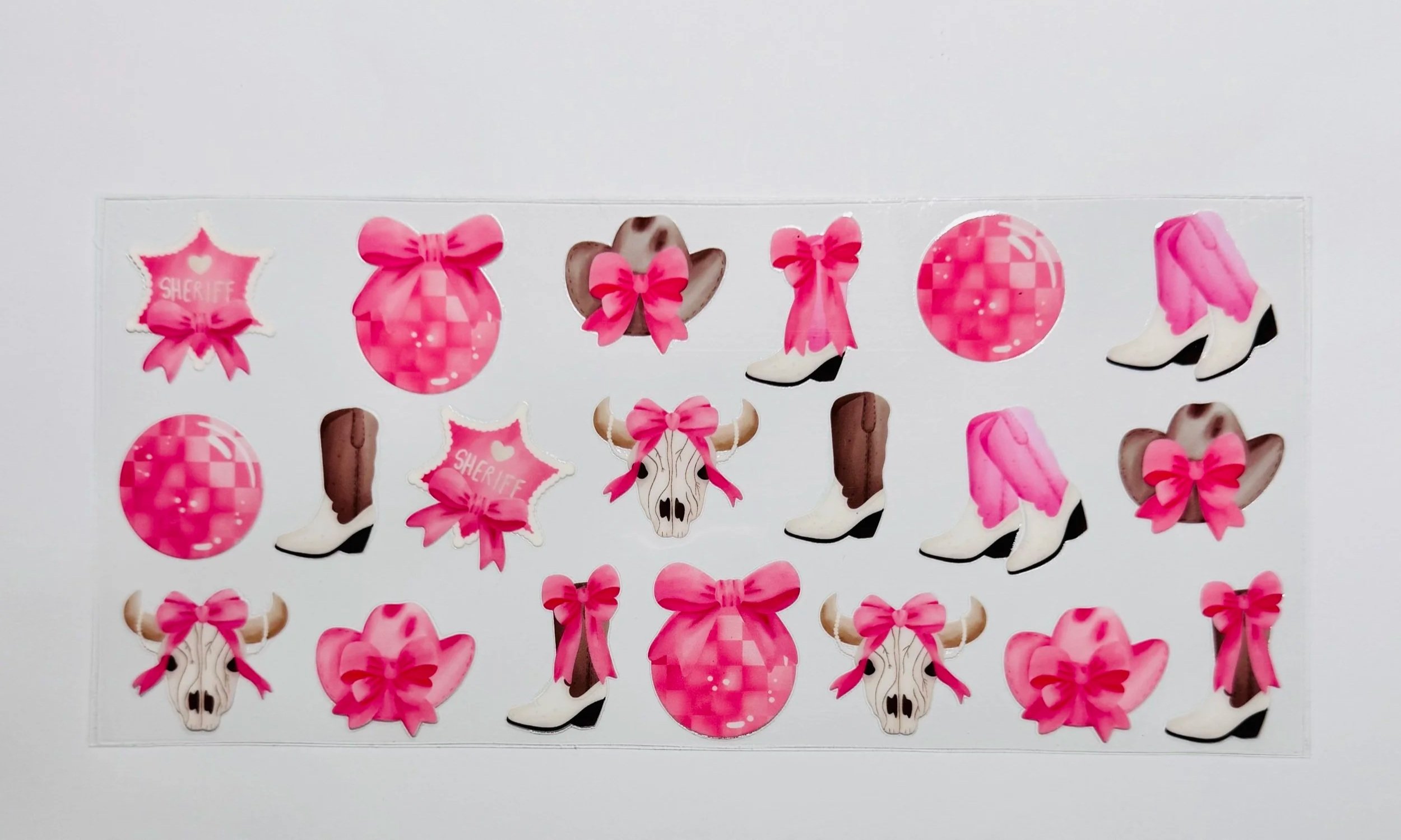 Western -  16 OZ  UV DTF Wraps