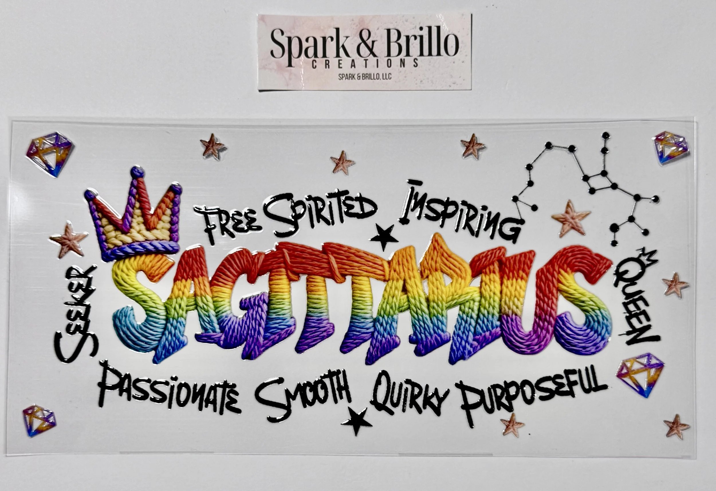 Graffiti Zodiac -16 OZ Wraps (SET ONLY, not Sold Individually)