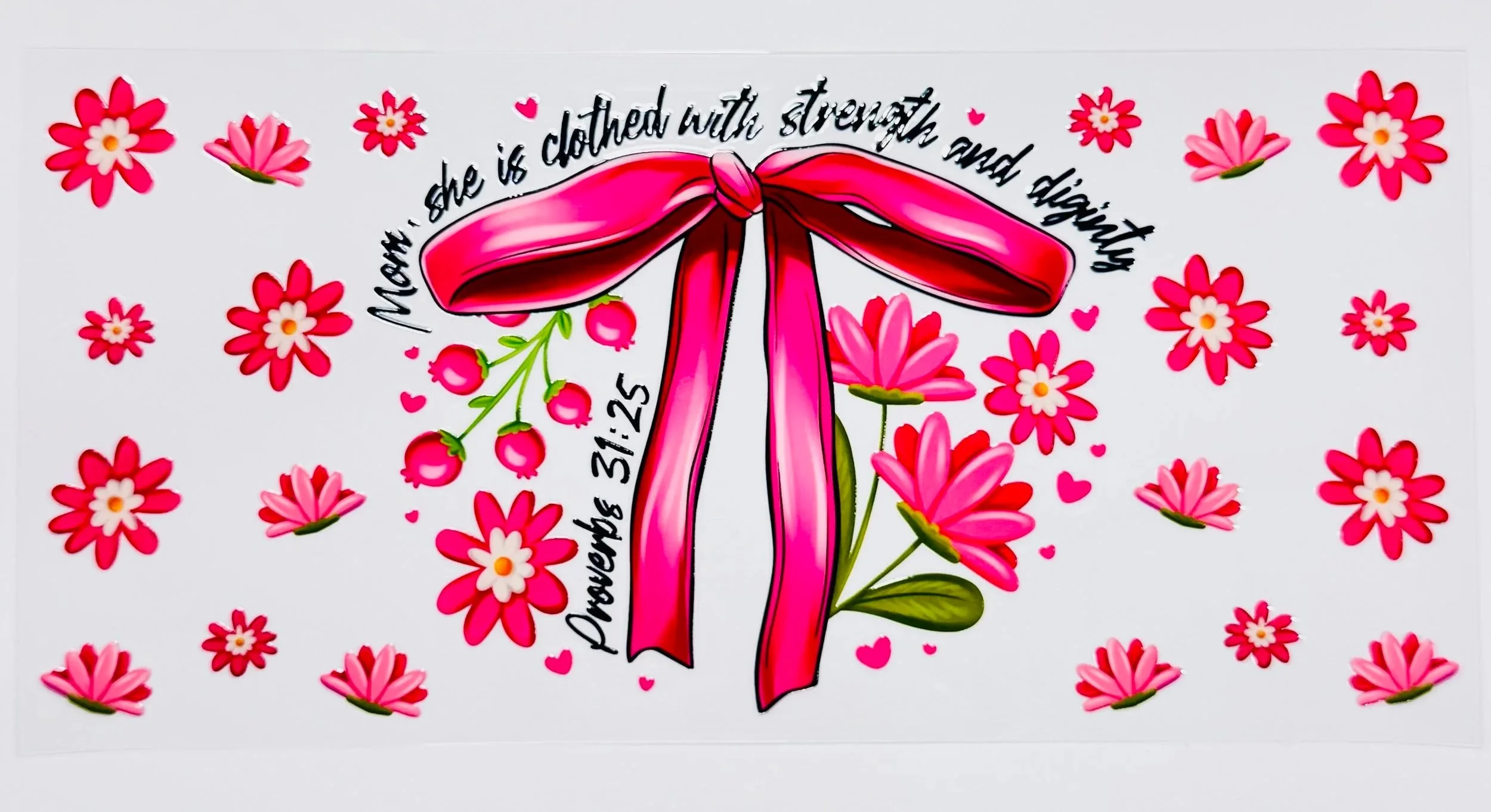 Mama -  16 OZ  UV DTF Wraps