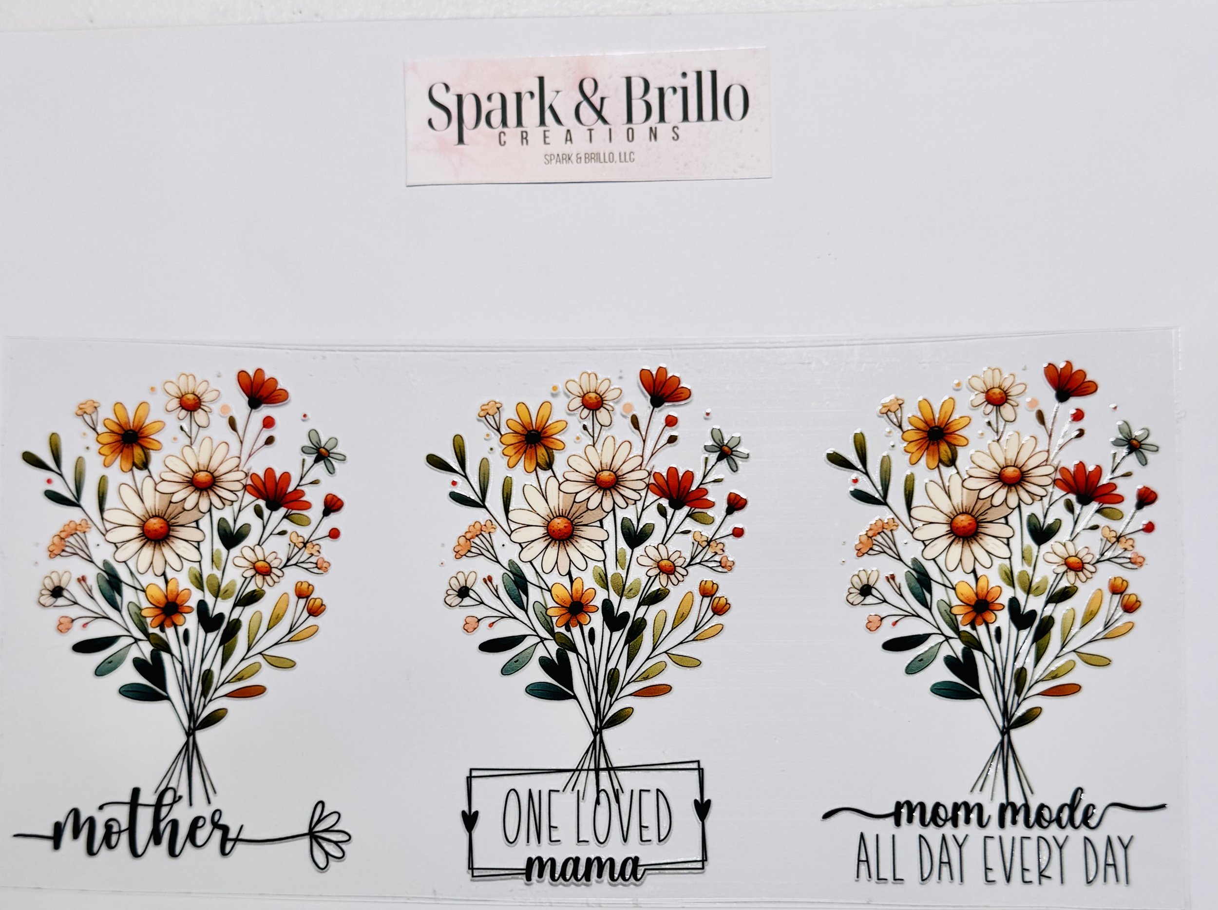 Mama -  16 OZ  UV DTF Wraps