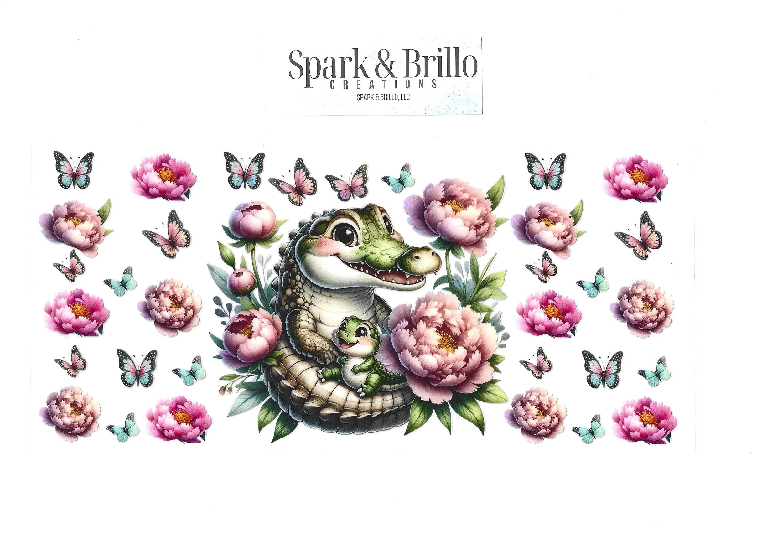 Alligator - 16 OZ UV DTF Wraps