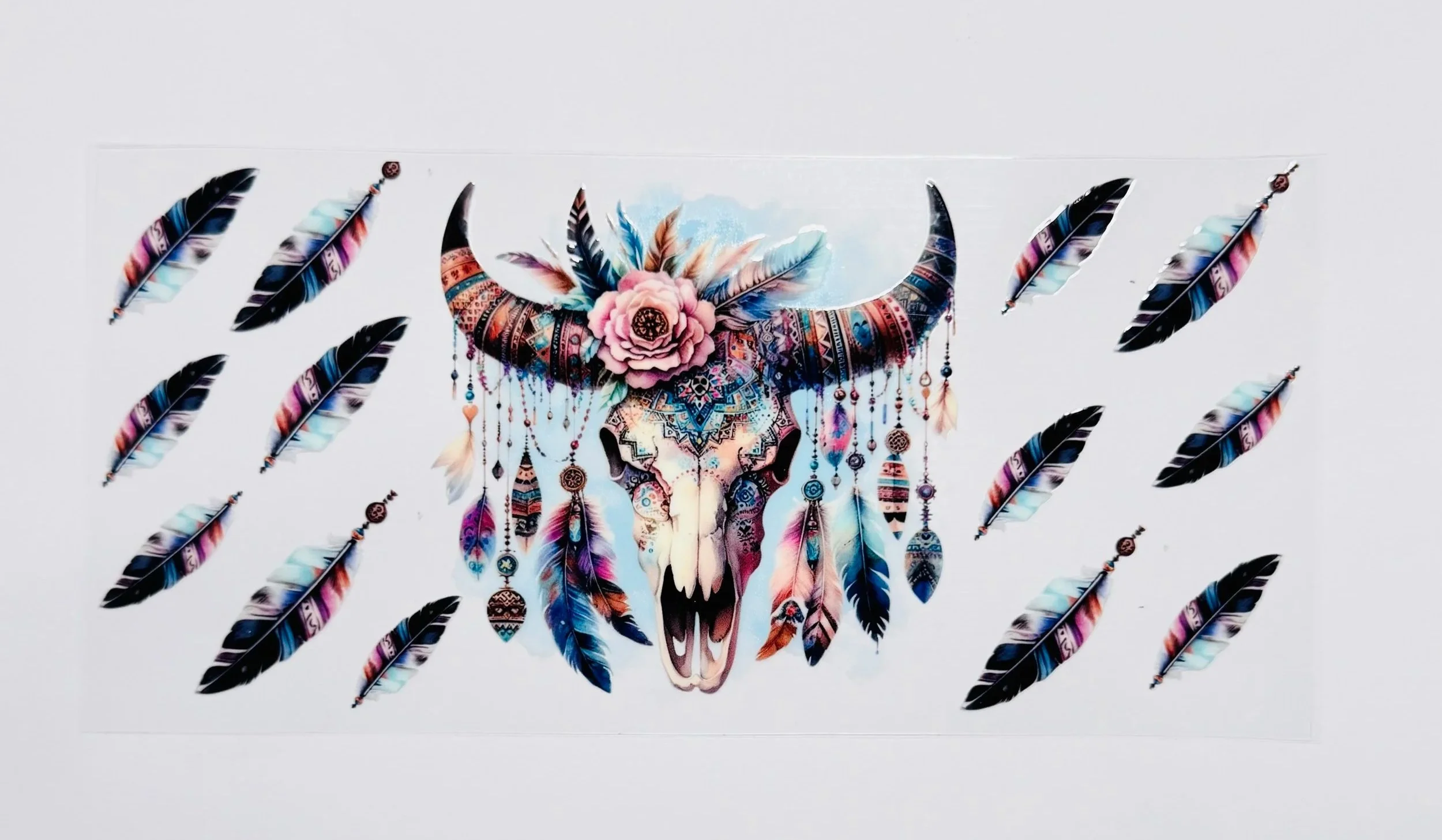 Western -  16 OZ  UV DTF Wraps