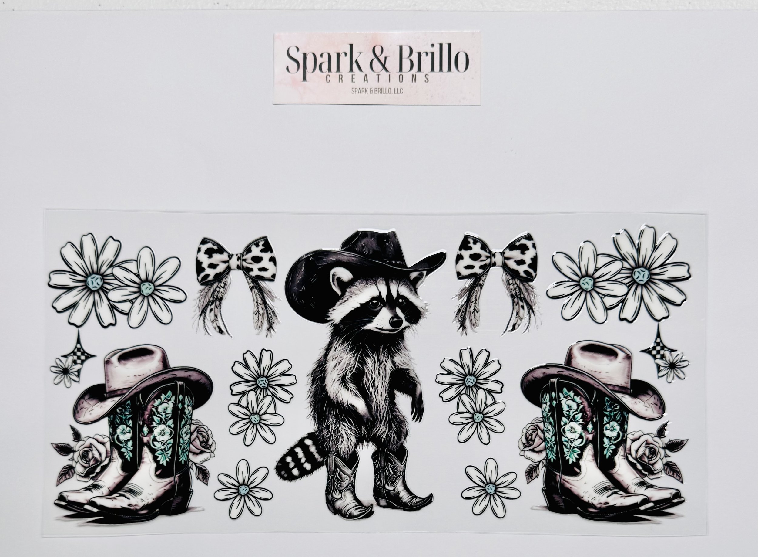 Western -  16 OZ  UV DTF Wraps