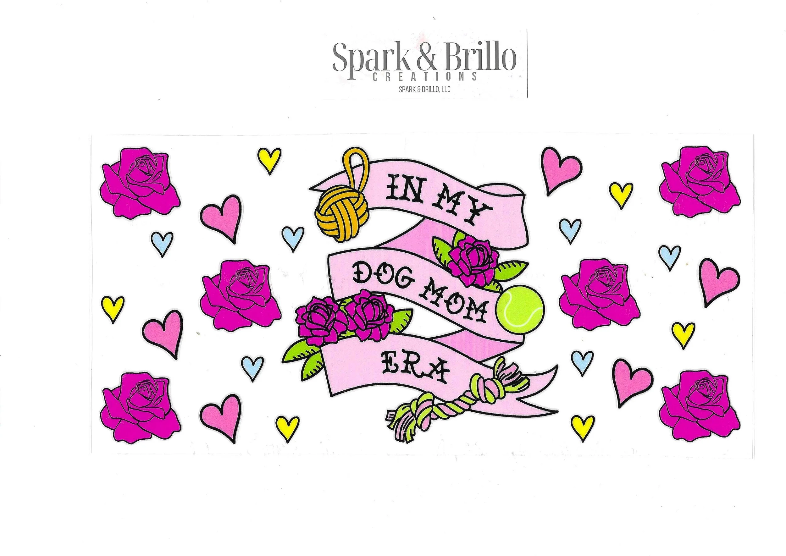 Dog Mama II - 16 OZ UV DTF Wraps
