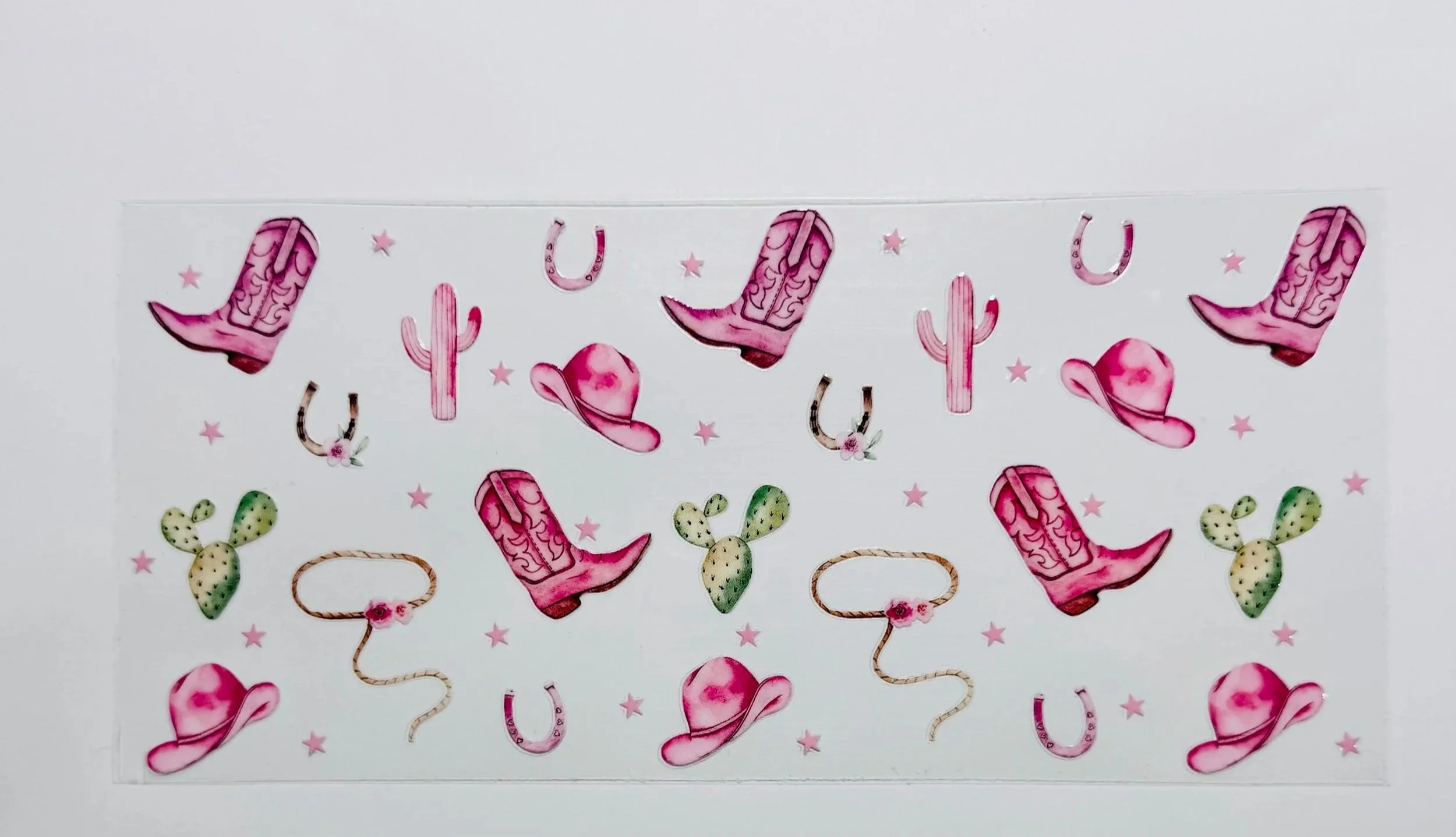 Western -  16 OZ  UV DTF Wraps