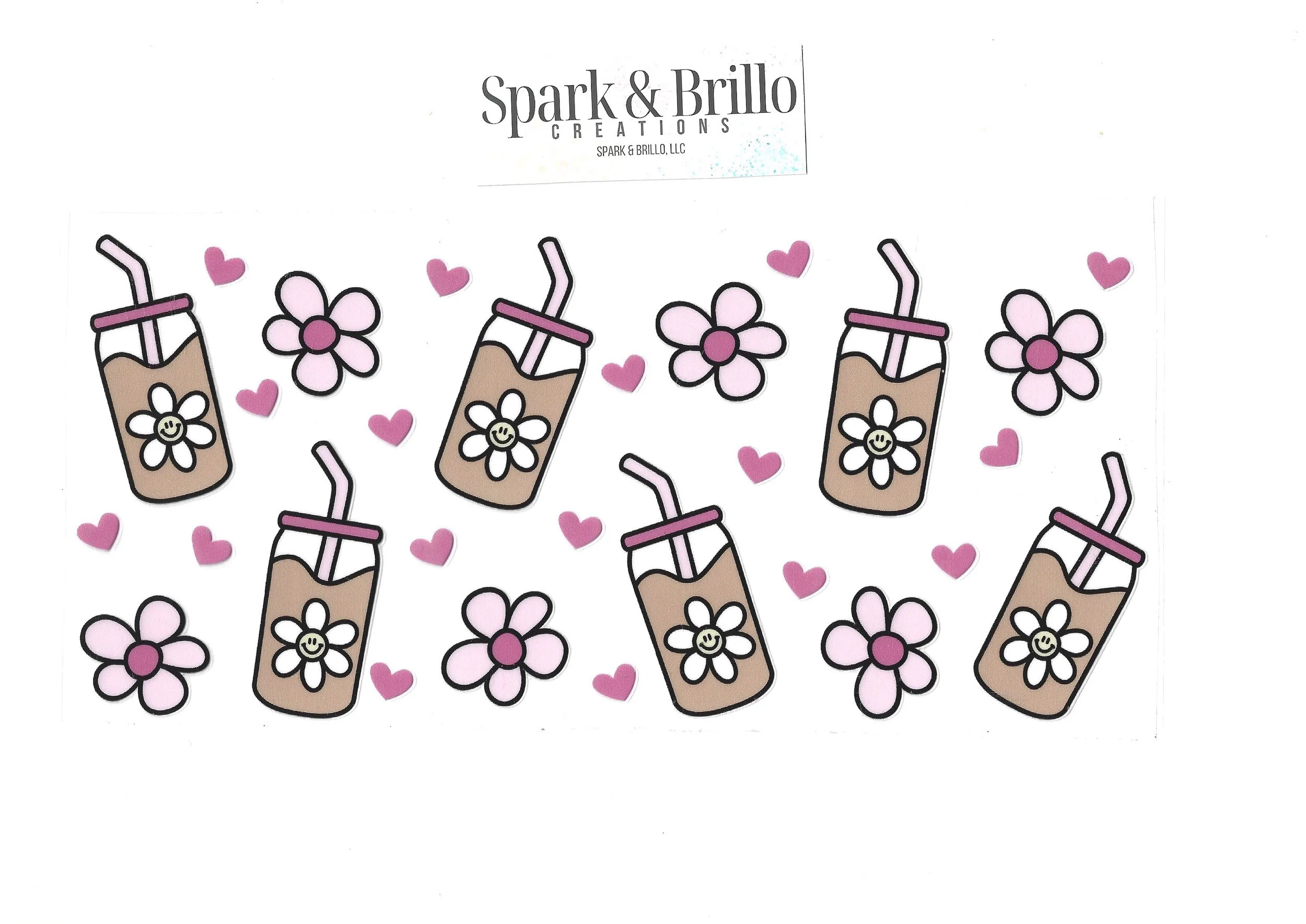 Coffee -  16 OZ  UV DTF Wraps