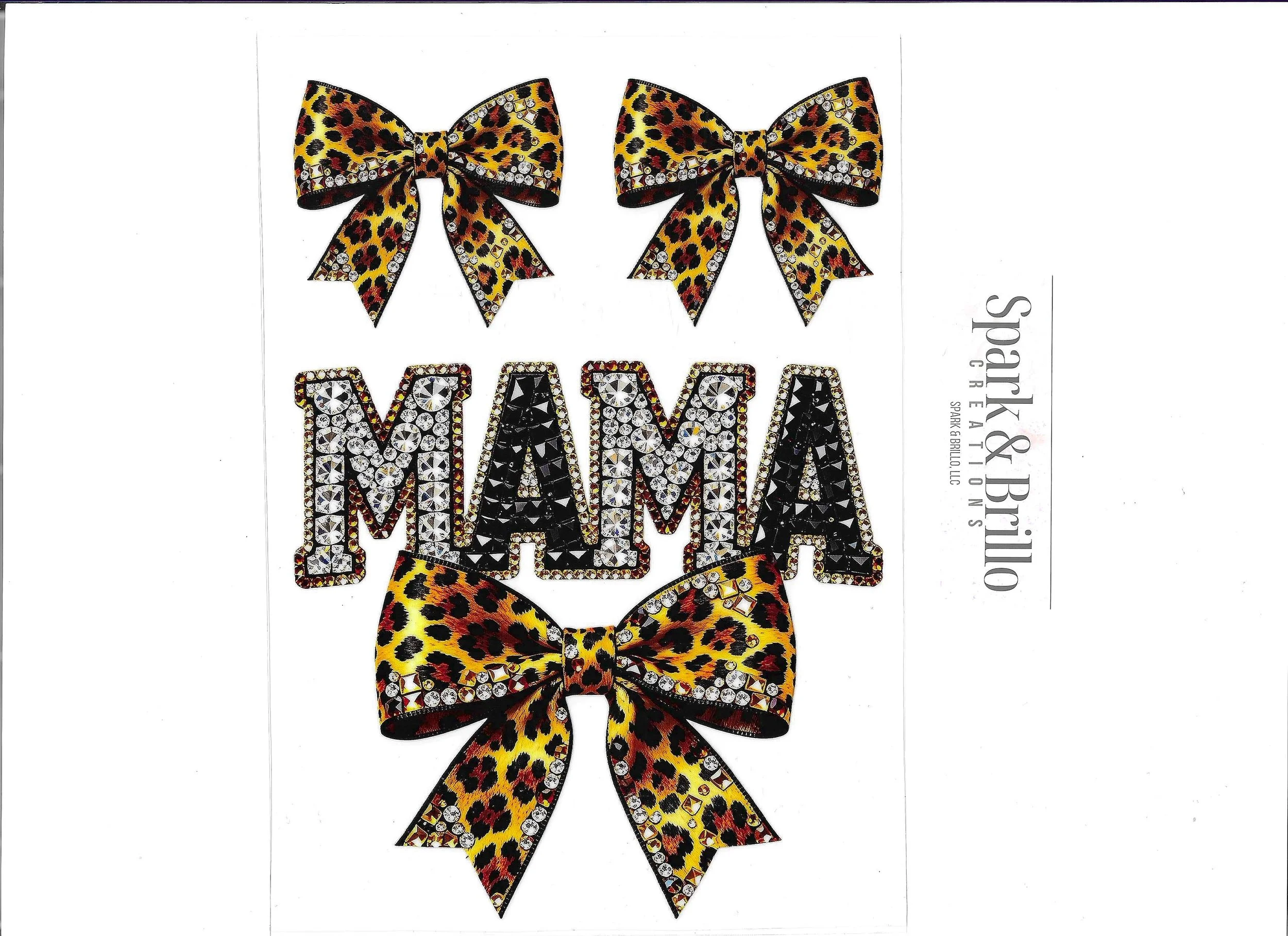 Mama | Auntie | Grandma Mixed Designs - A5 Notebooks UV DTF Transfers