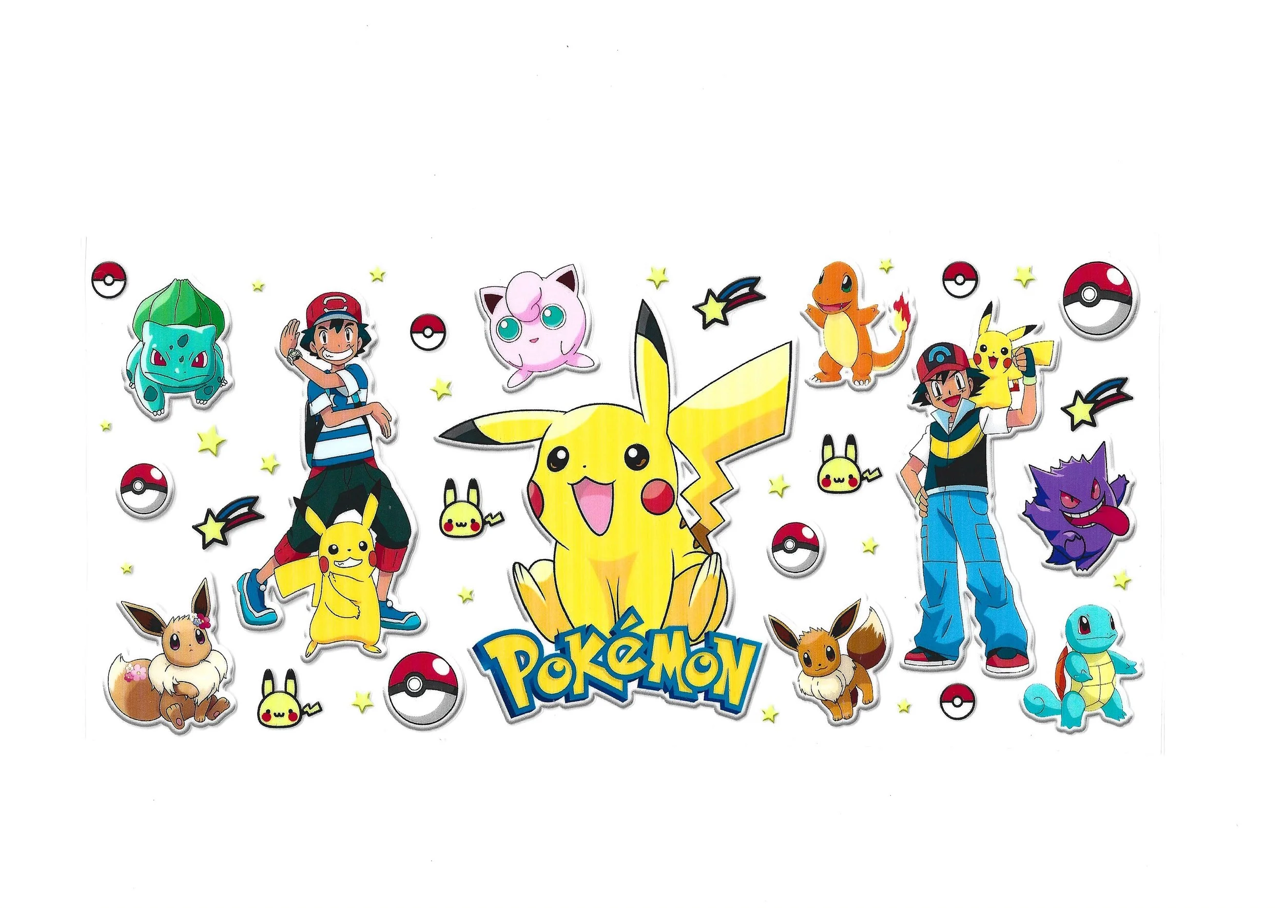 Pokemon- 16 OZ Wraps