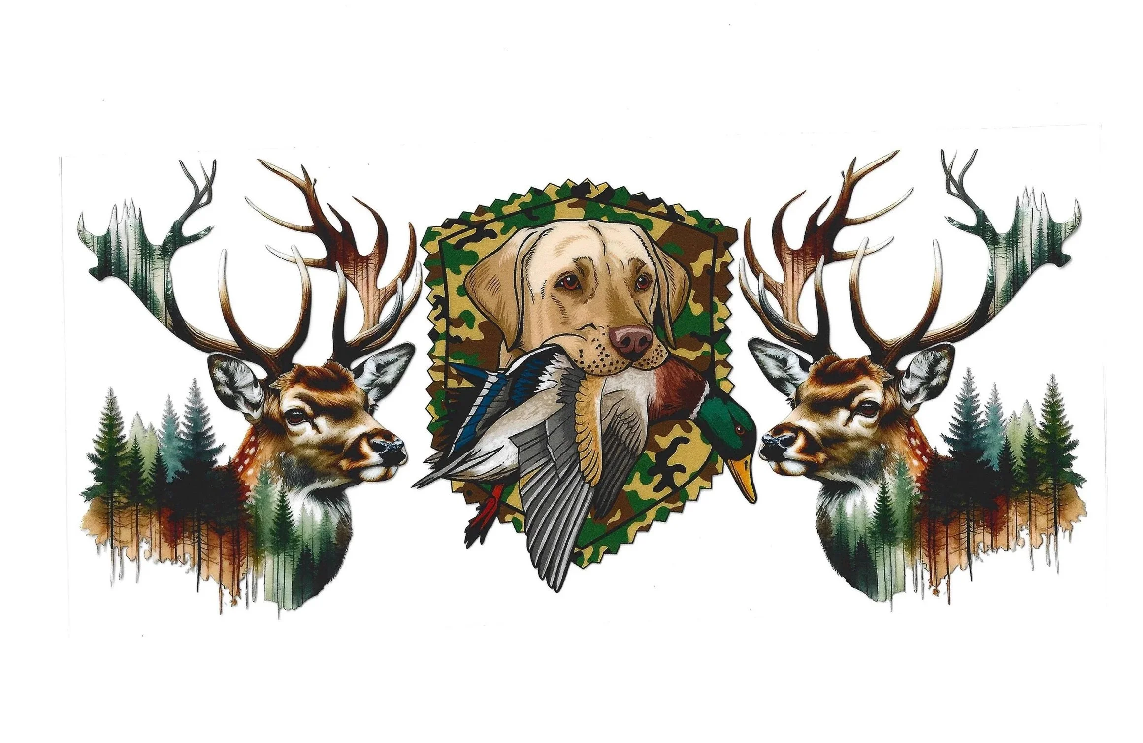 Hunting- 16 OZ Wraps