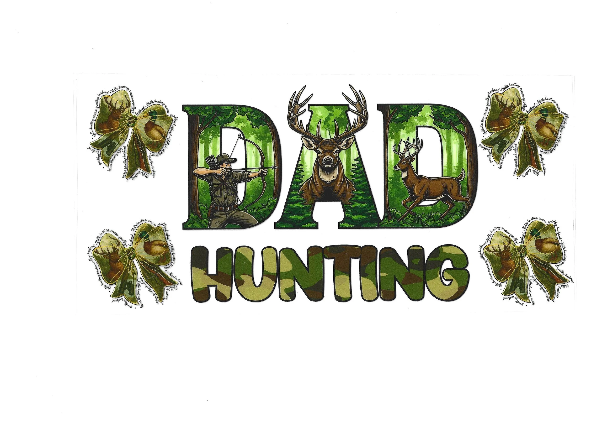 Hunting- 16 OZ Wraps