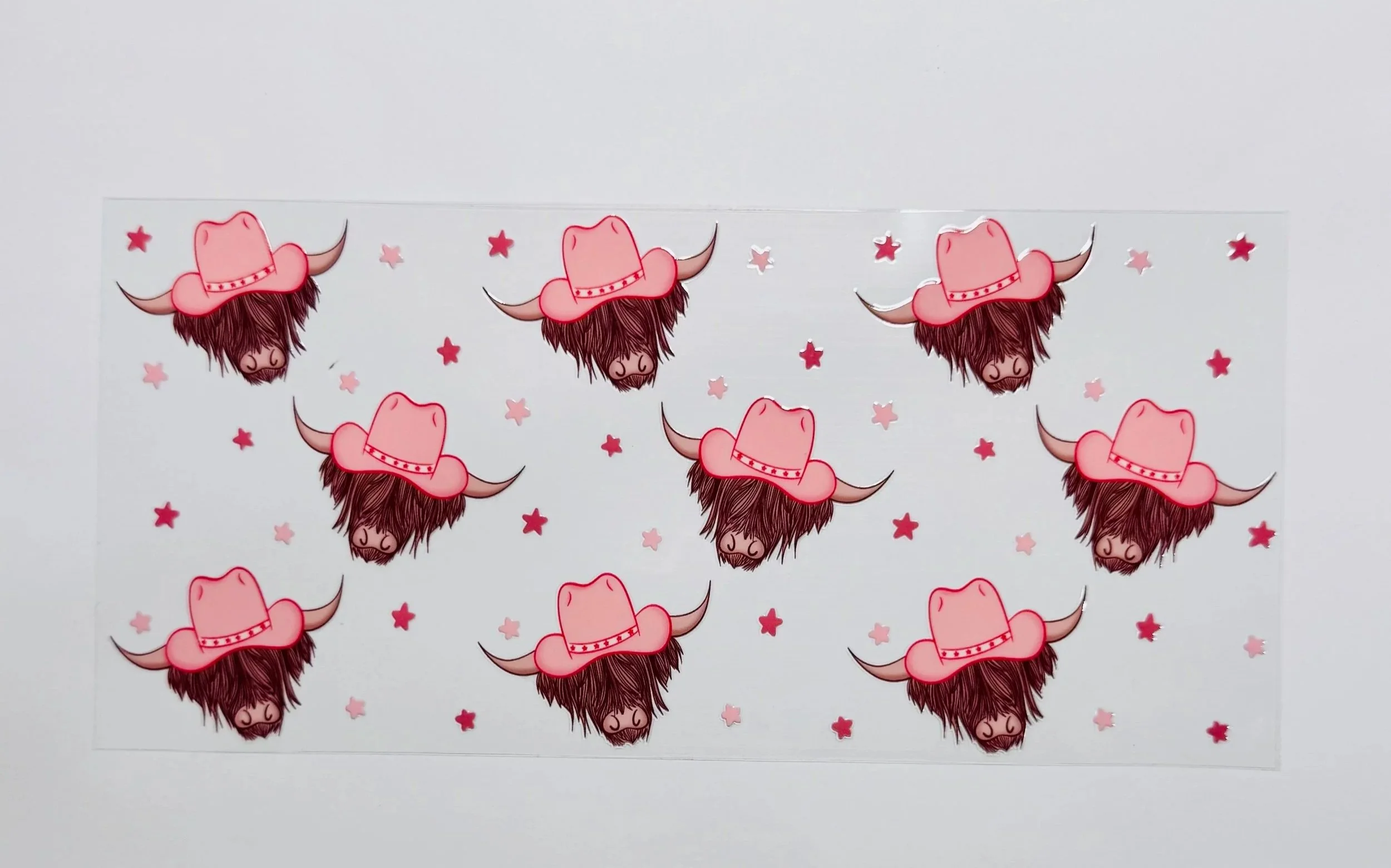 Western -  16 OZ  UV DTF Wraps