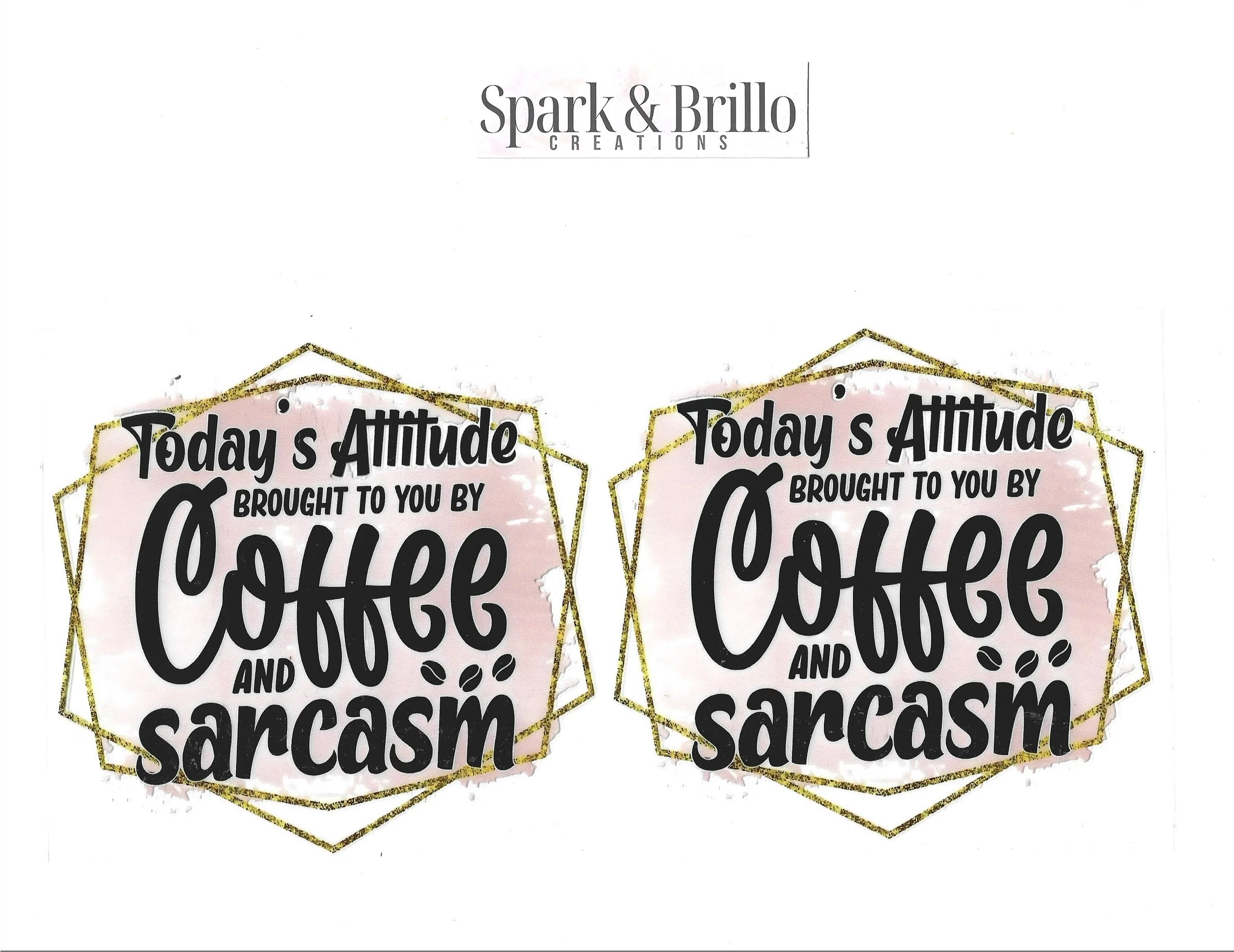 Swear Words | Sarcasm X - 16 oz UV DTF Wraps