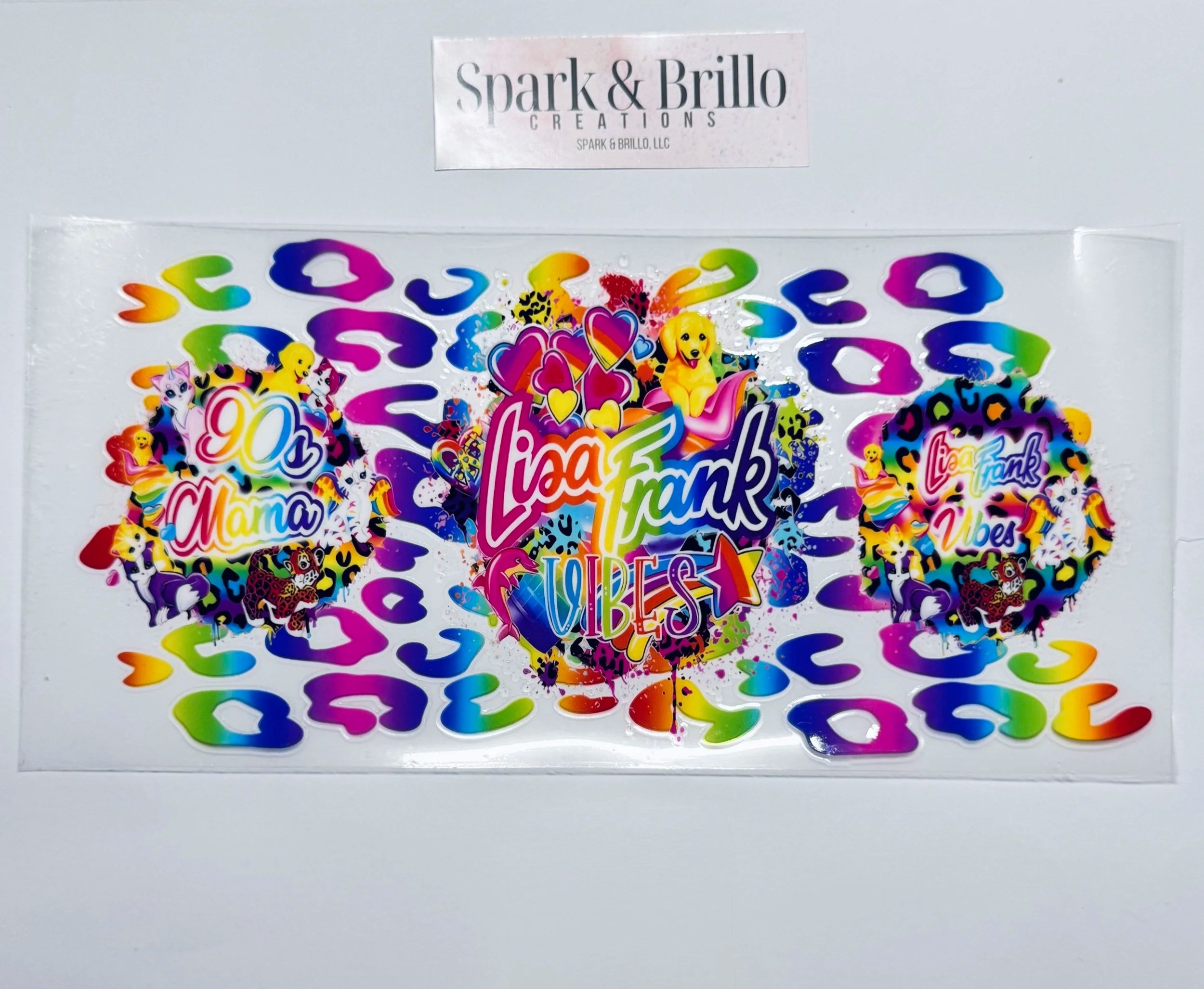 Lisa Frank -  16 OZ  UV DTF Wrap