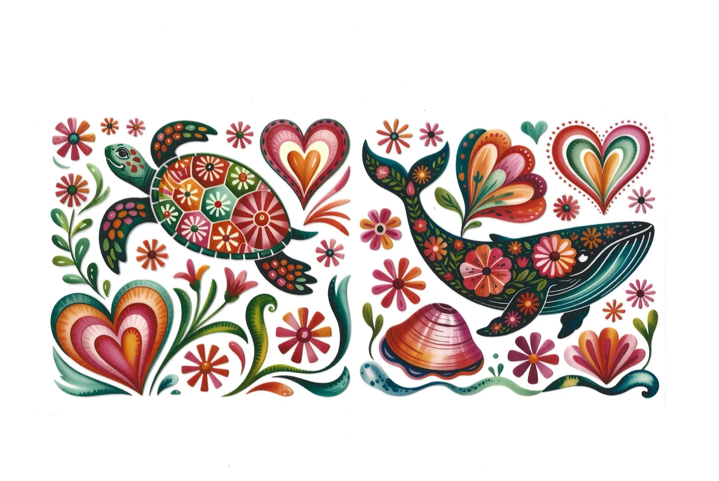 Turtles- 16 OZ Wraps