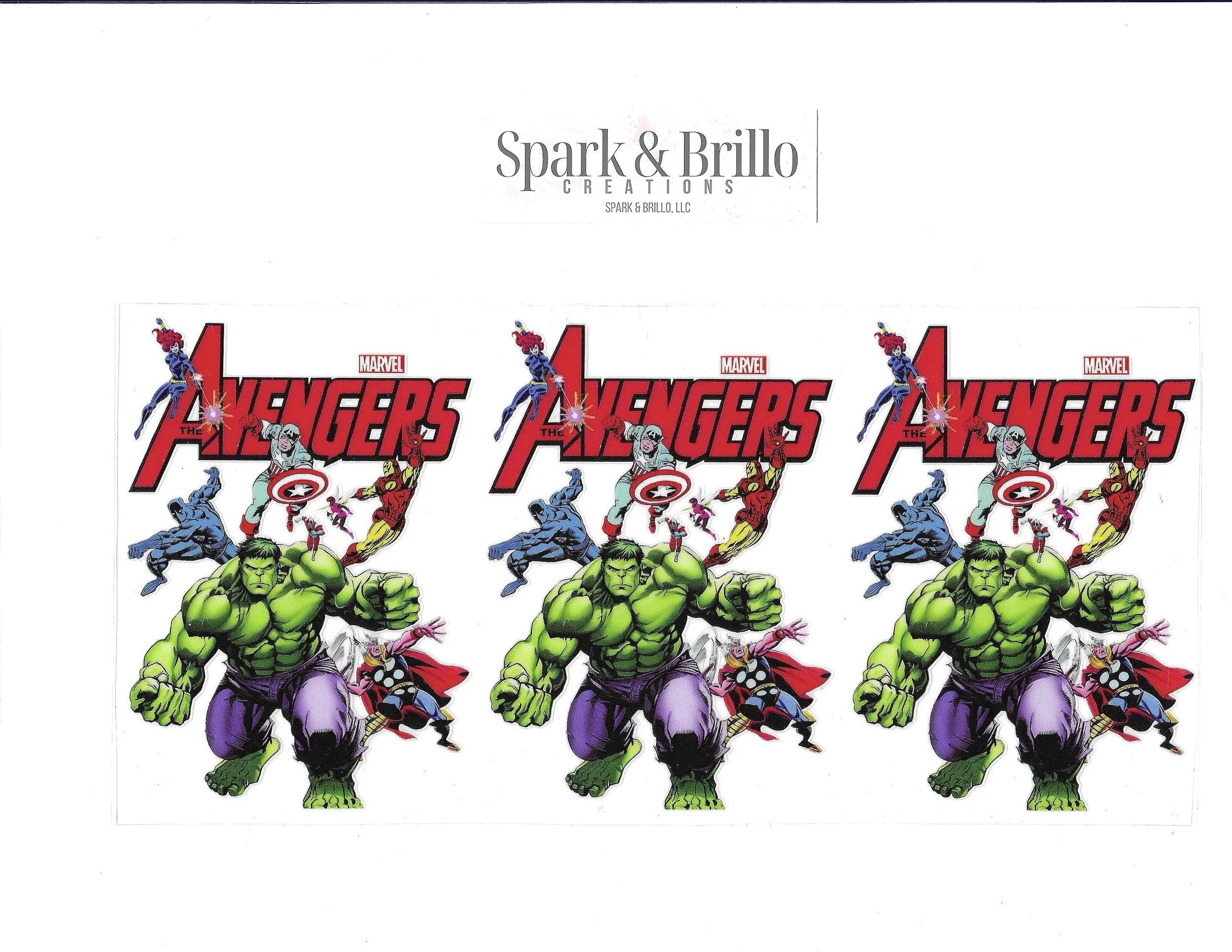 The Avengers  - 16 OZ UV DTF Cup Wraps