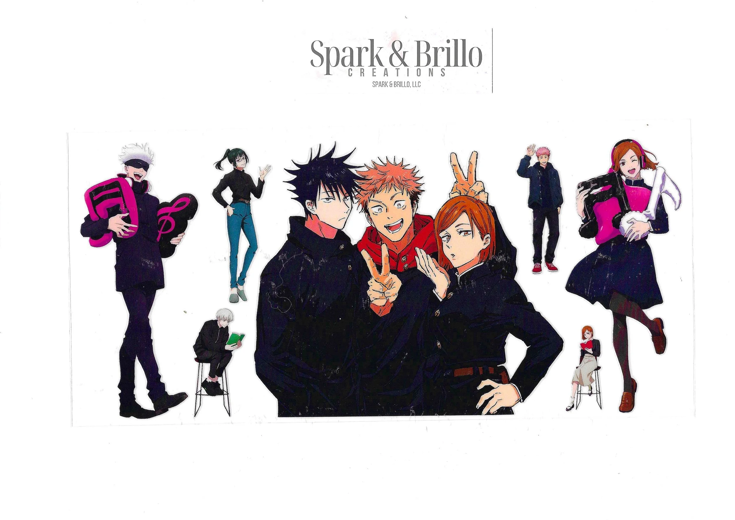 Jujutsu Kaisen | Satoru Gojo - 16 oz UV DTF Wraps