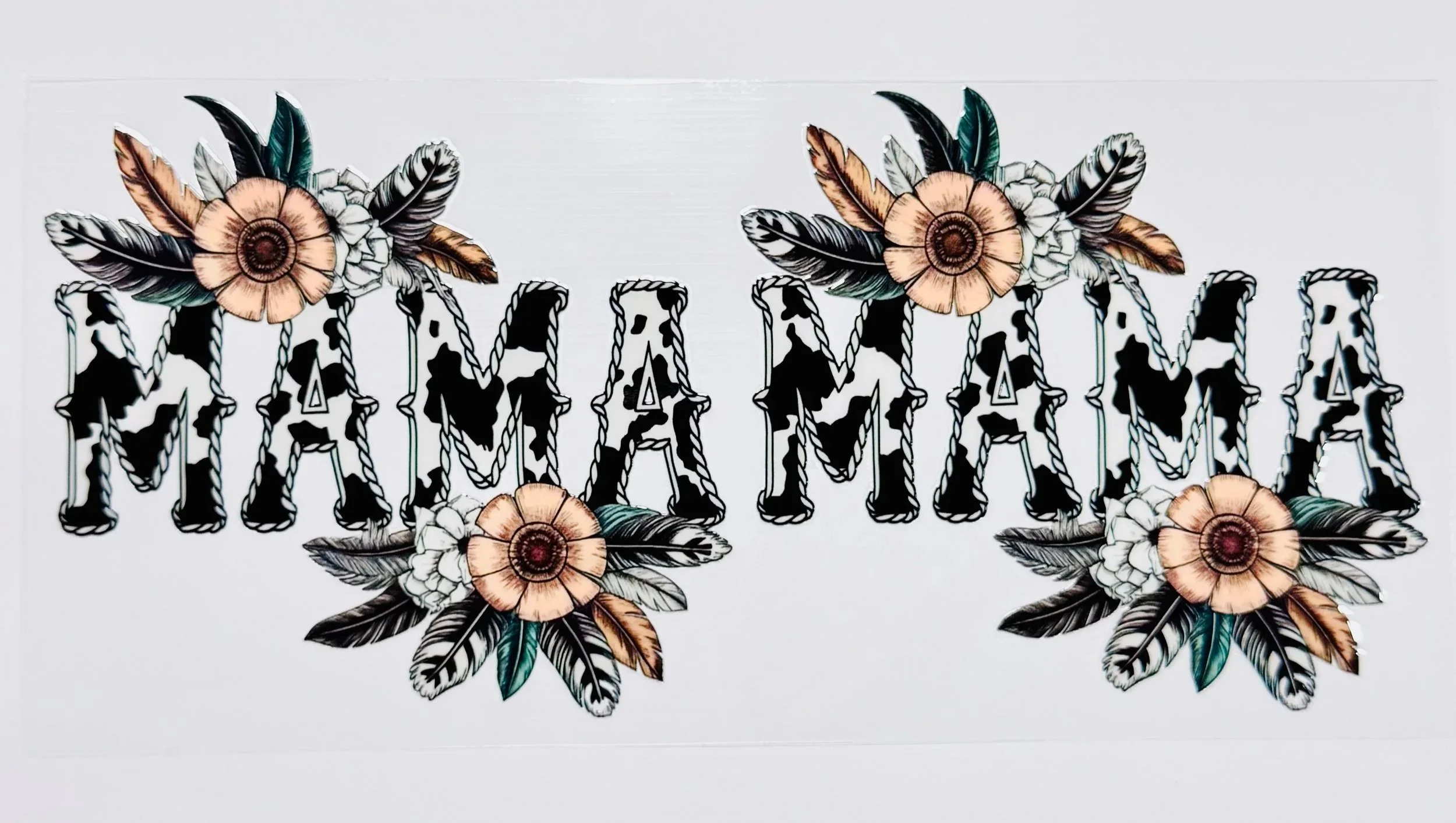 Mama -  16 OZ  UV DTF Wraps