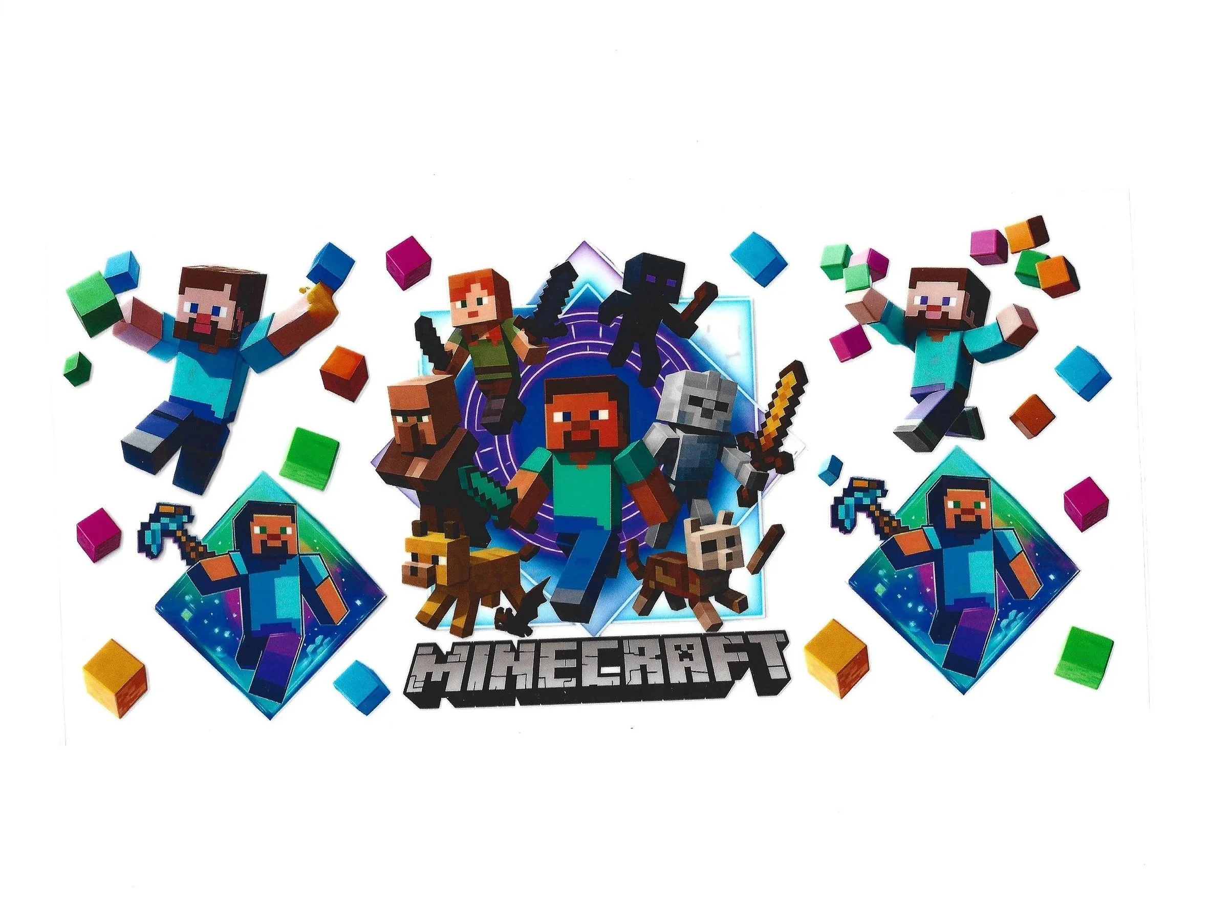 Minecraft - 16 OZ Wraps