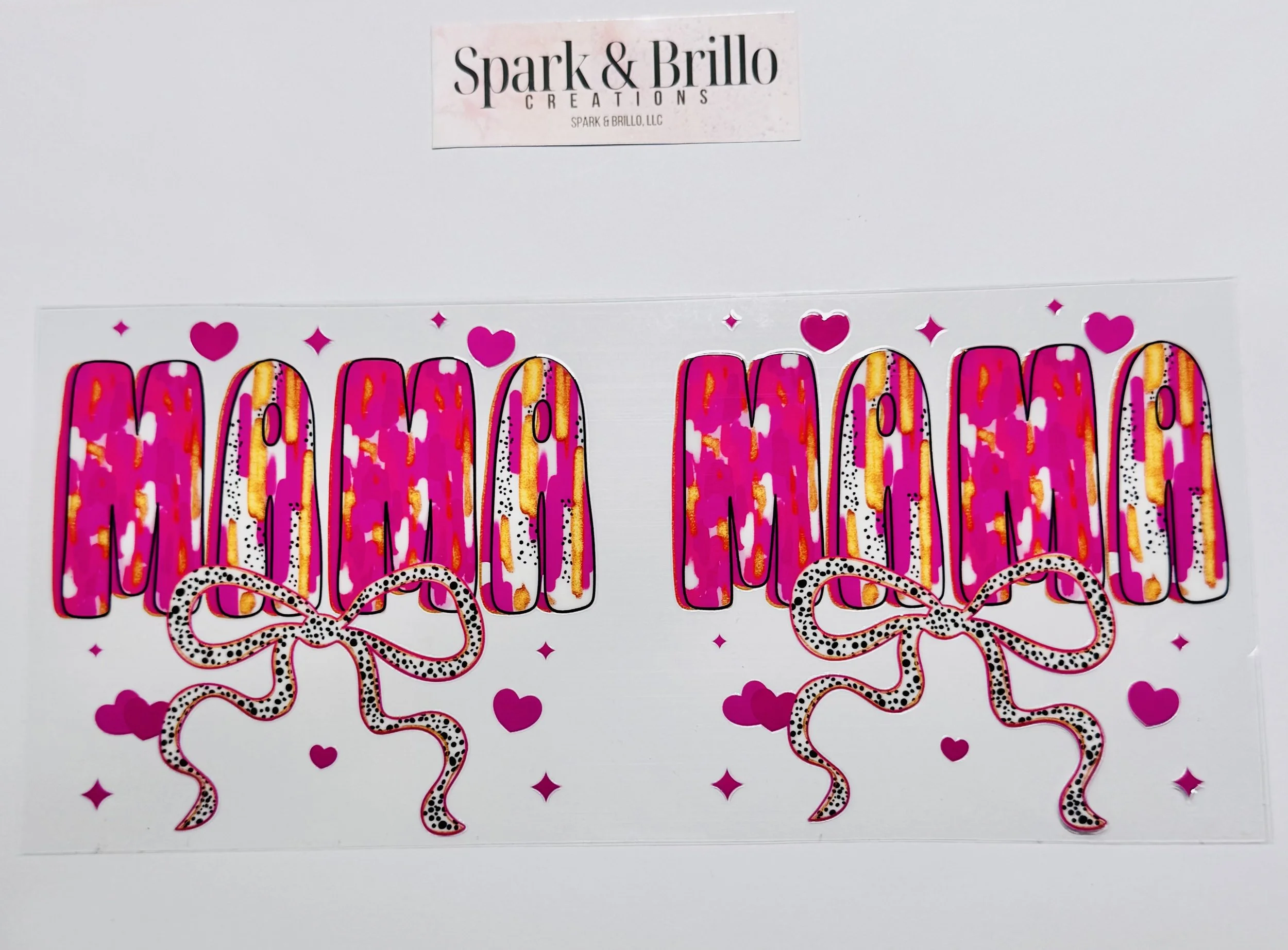 Mama -  16 OZ  UV DTF Wraps