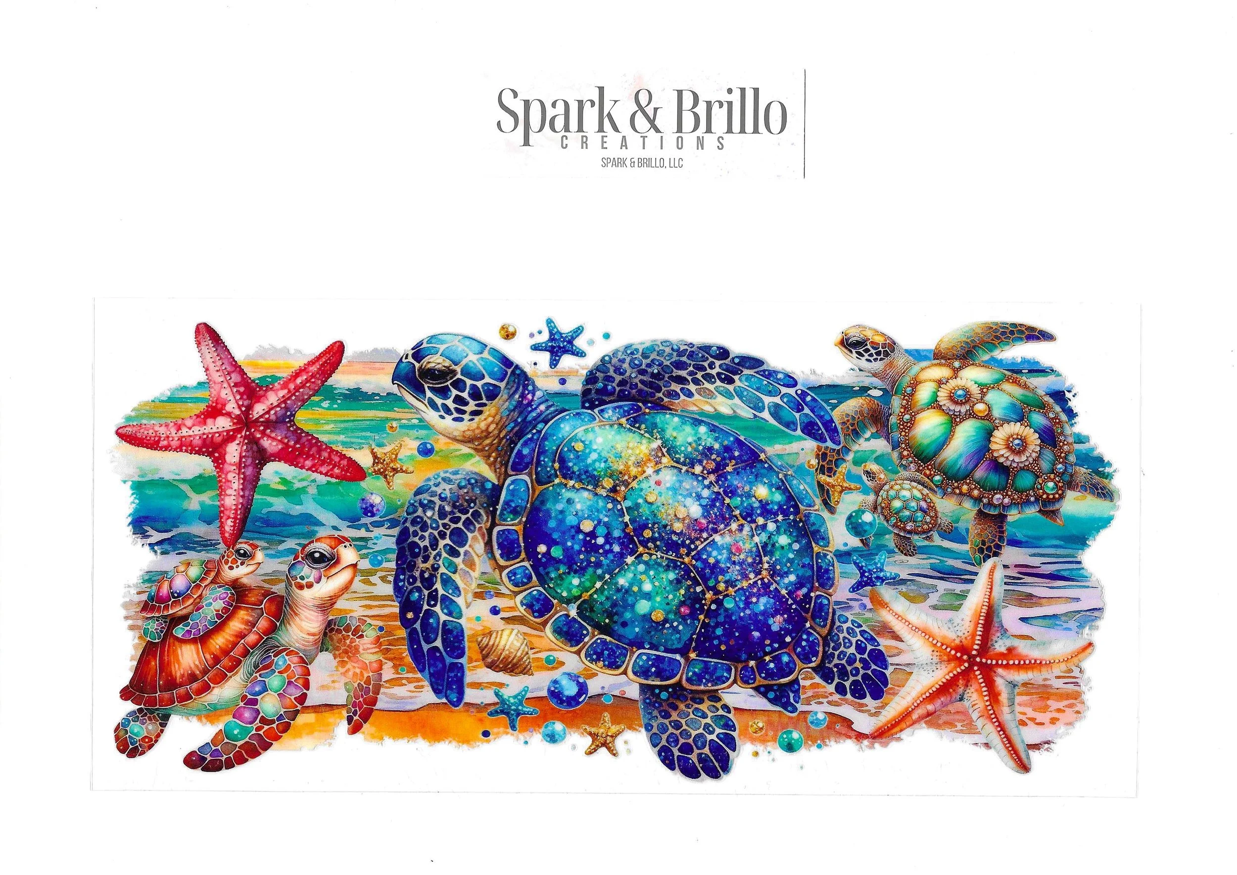 Animals: Turtles Multiple Designs - 16 OZ Wraps