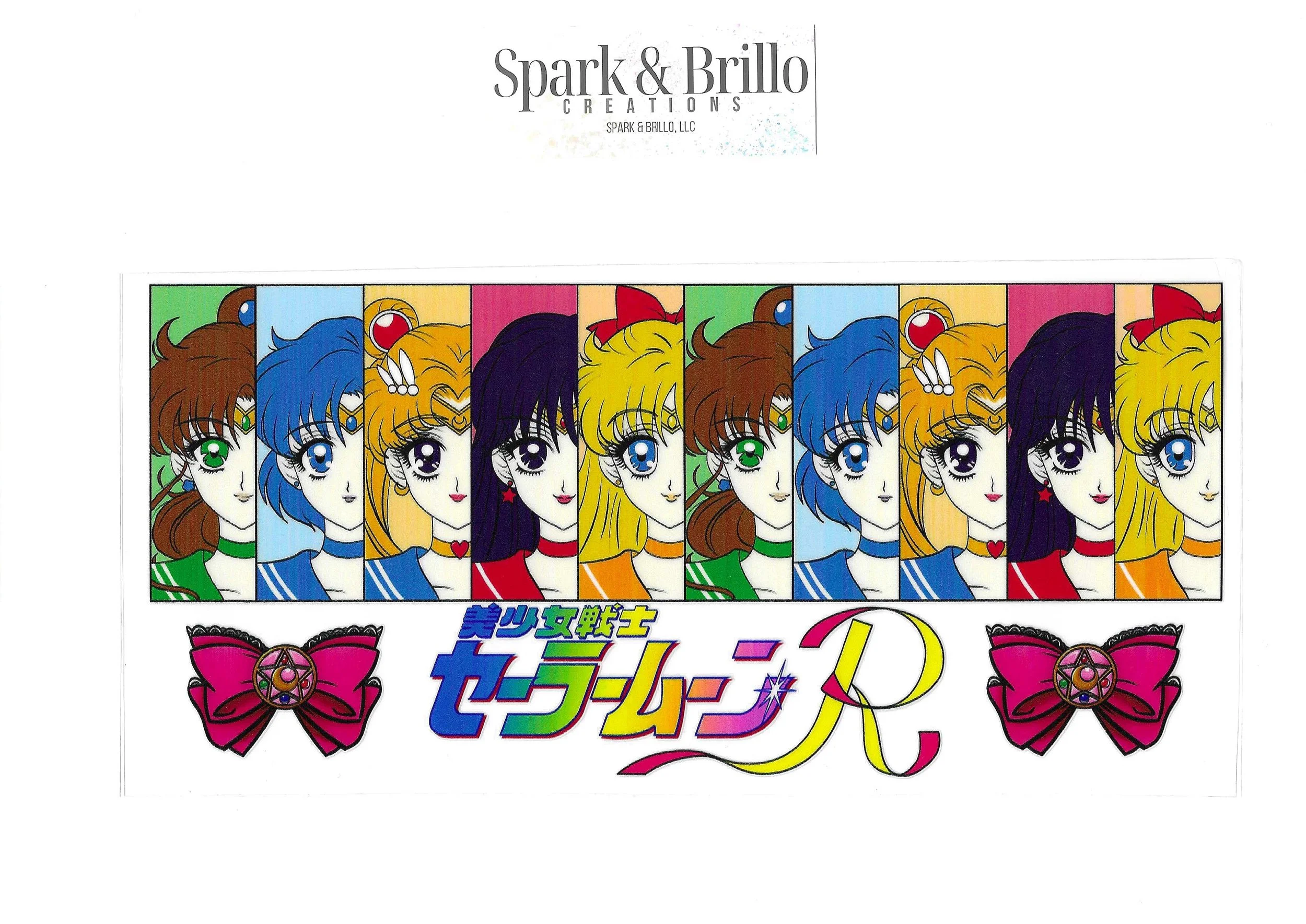 Sparkling New | Sailor Moon - 16 oz UV DTF Wraps
