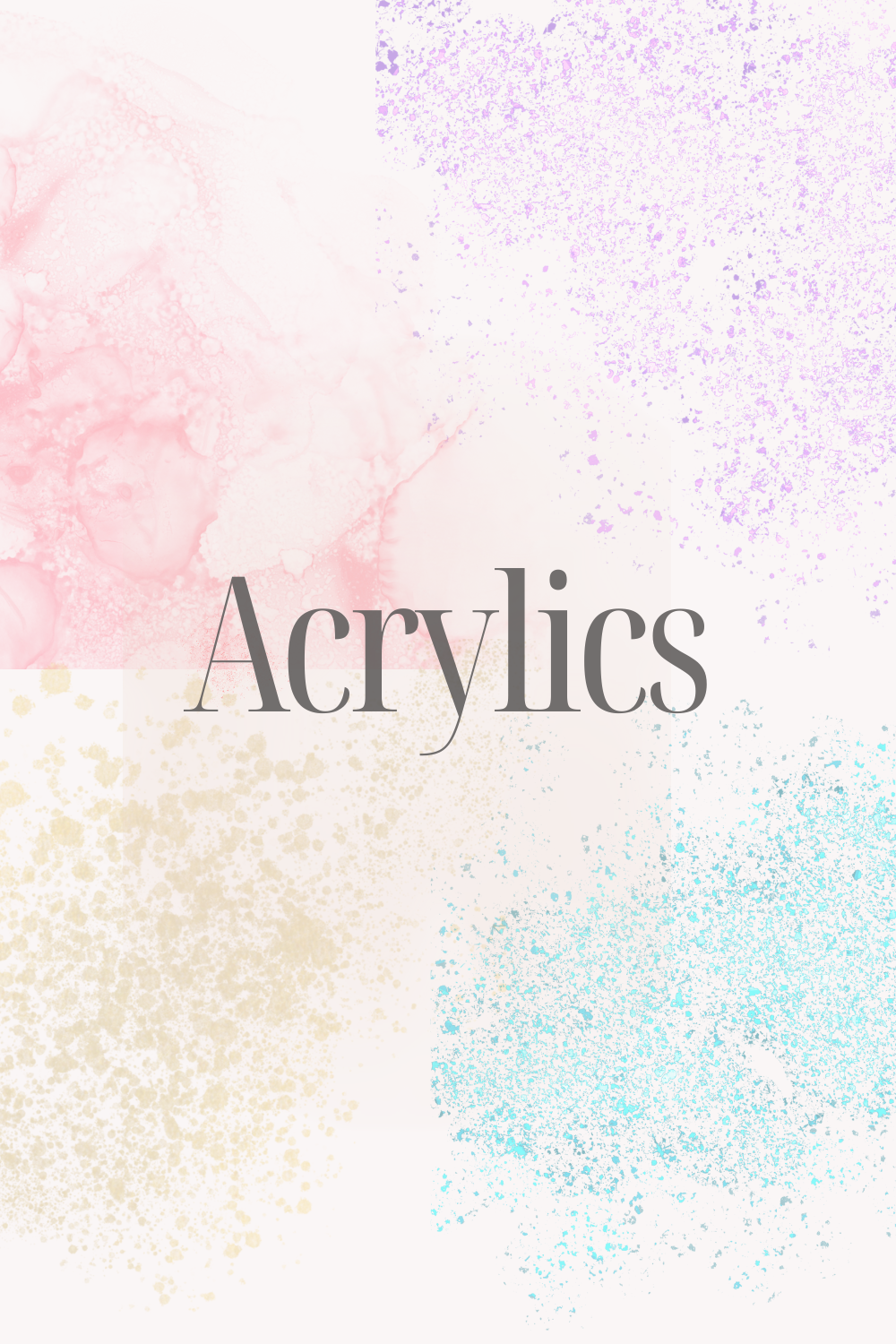 Pre-Designed Acrylic Add-Ons for Crafts