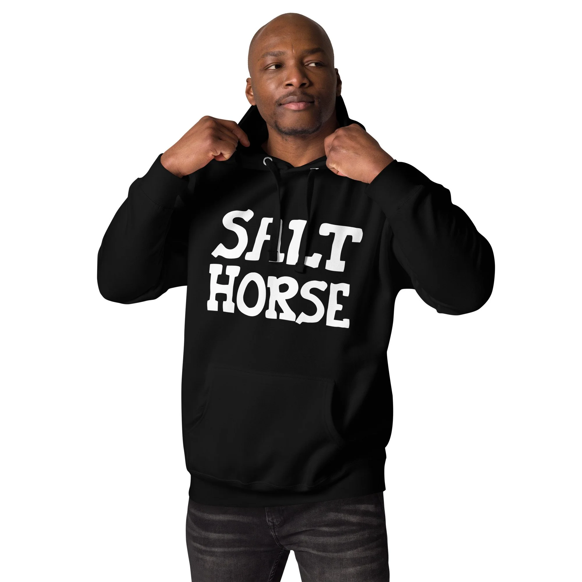 Unisex Black Name Hoodie