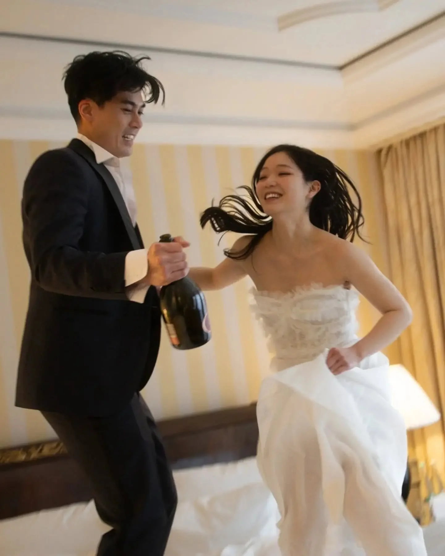 I have such a soft spot for grand locations becoming a stage for fun and lightheartedness. There's always something so refreshing about bringing a sense of play to a serious setting.