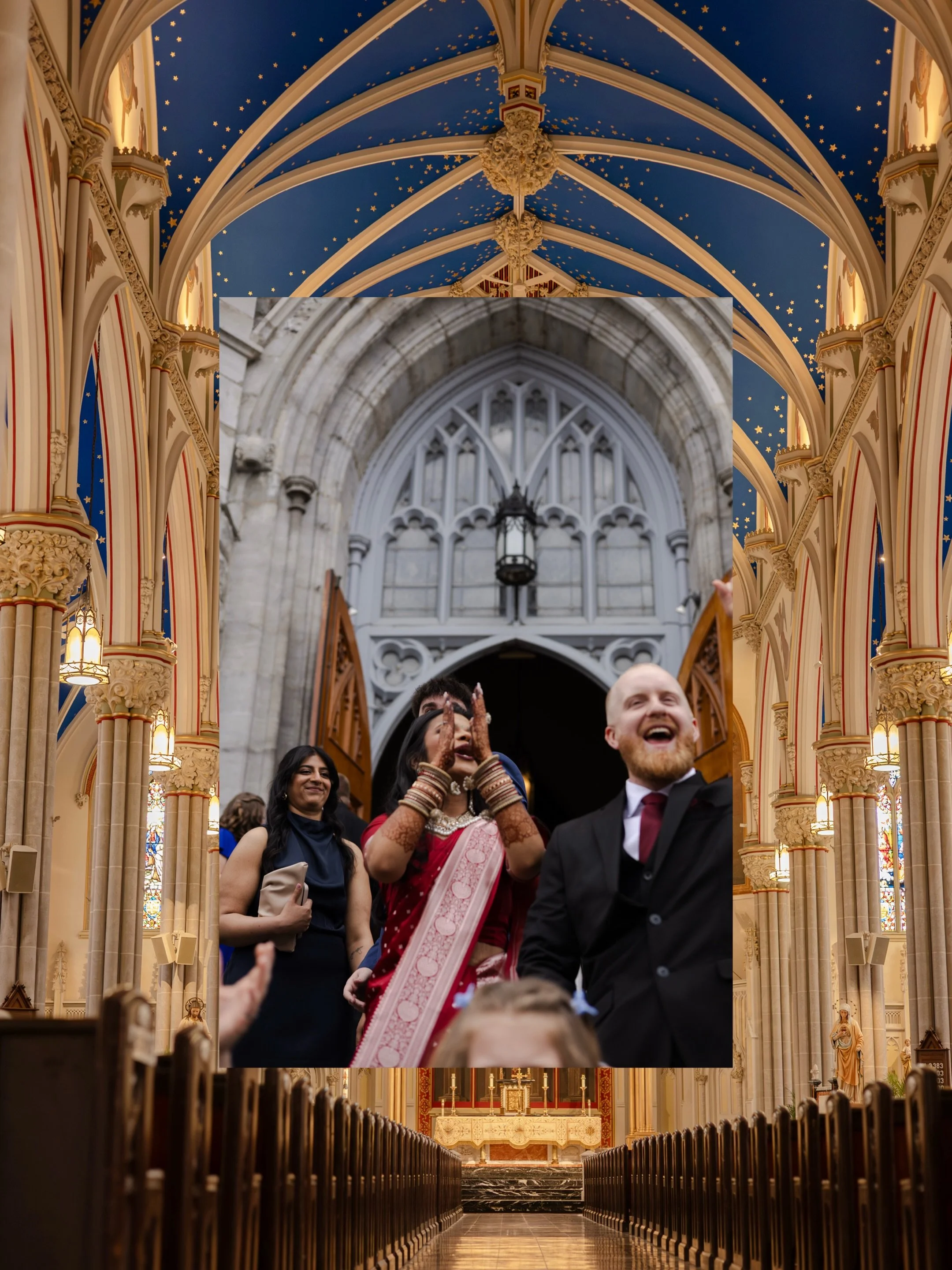 @rutviandmichael + Family &amp; Crew are the caption. Nothing else to say. 🤩 

#weddingdayphotographer #kingstonweddingphotographer #torontoweddingphotographer #uniqueweddingphotography #candidweddings