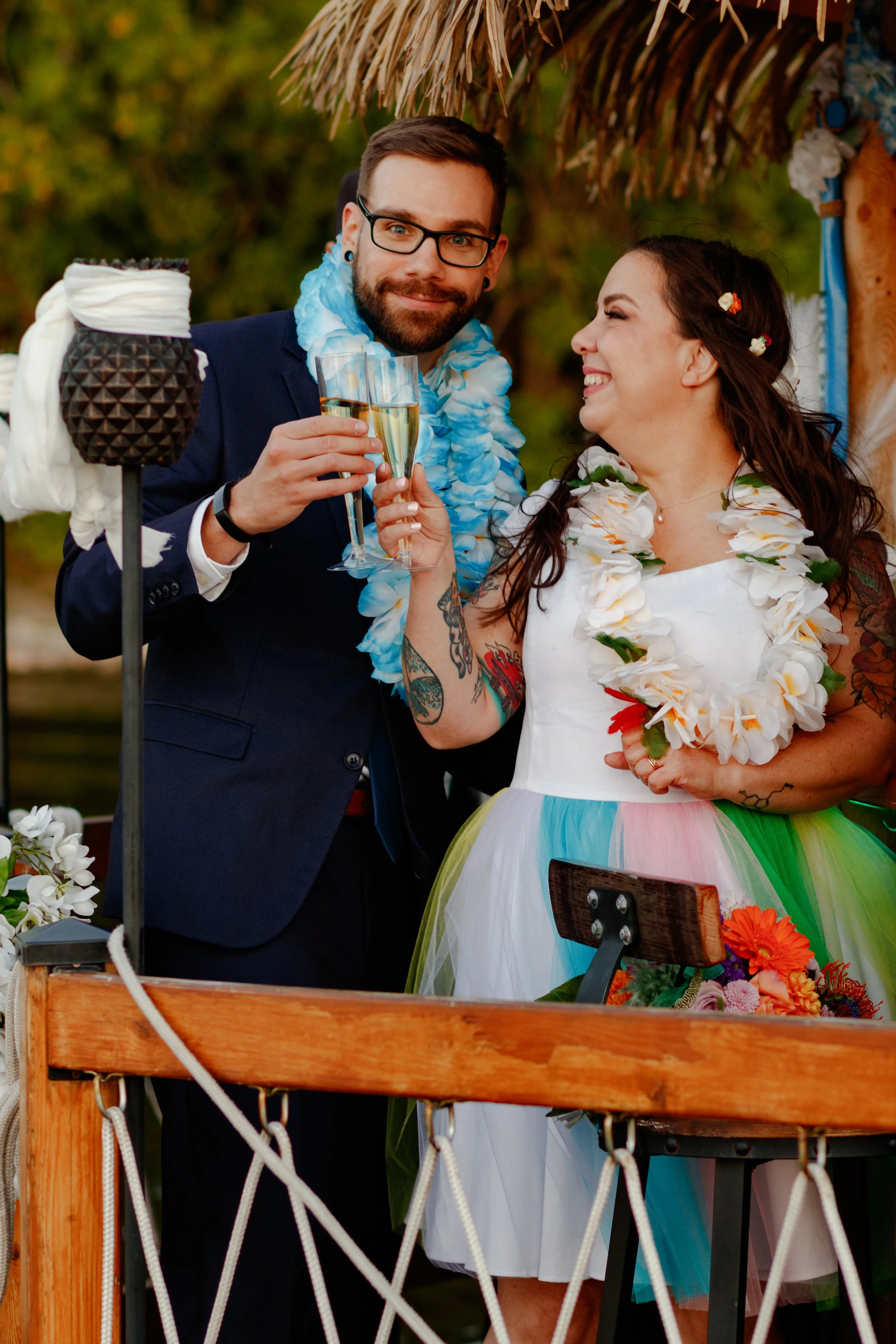 Told As Your Story Unfolds, Sealed with Love while you tie your Vows