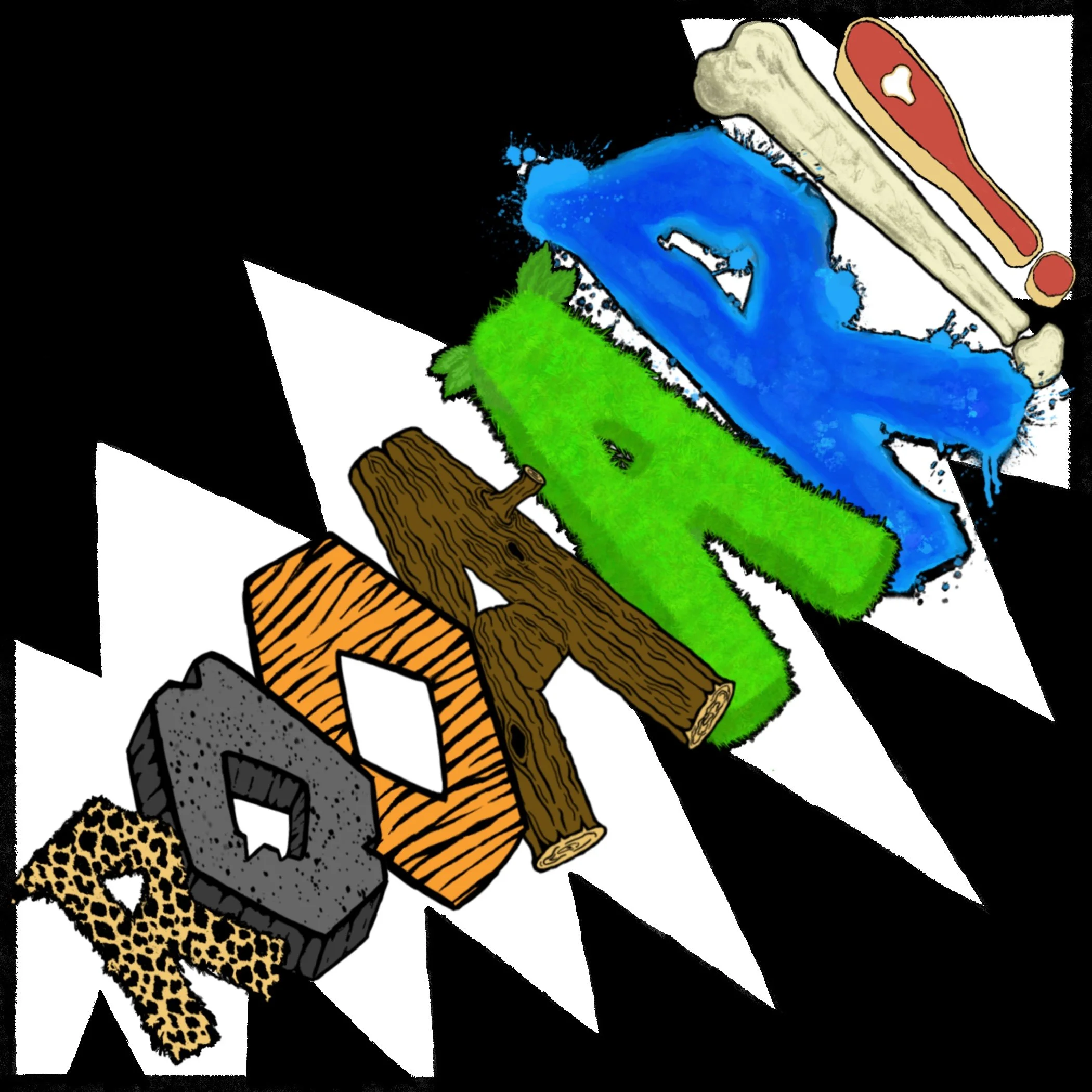 Roar! (Word 3), 2024, Digital Media